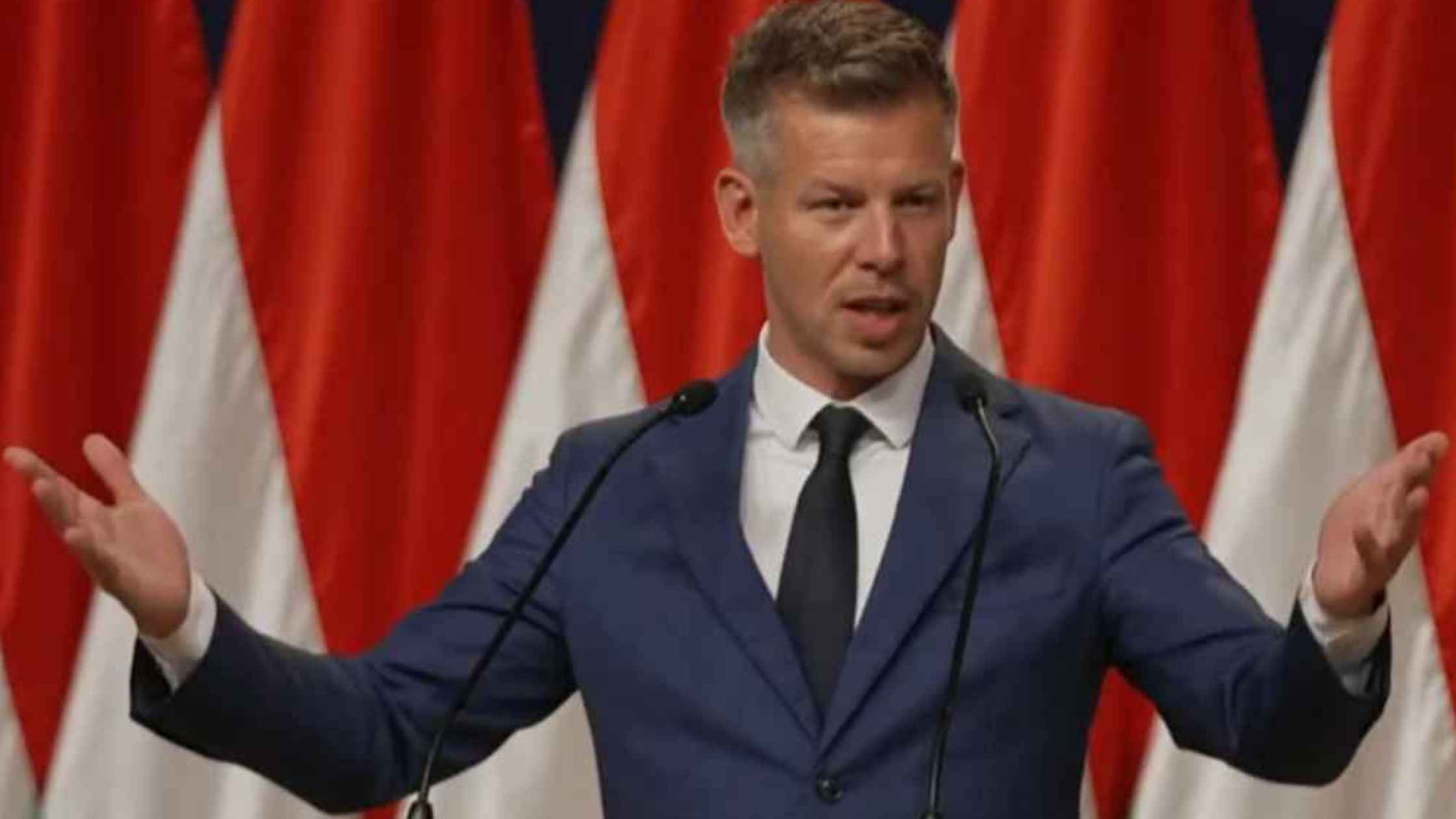 Péter Magyar Speaks after Winning Hungary Election