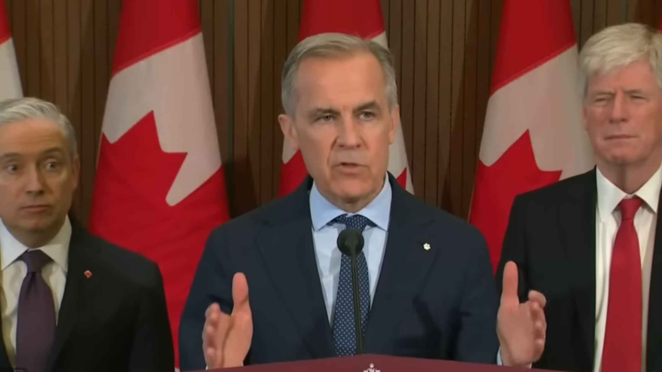 Carney Press Conference In Ottawa
