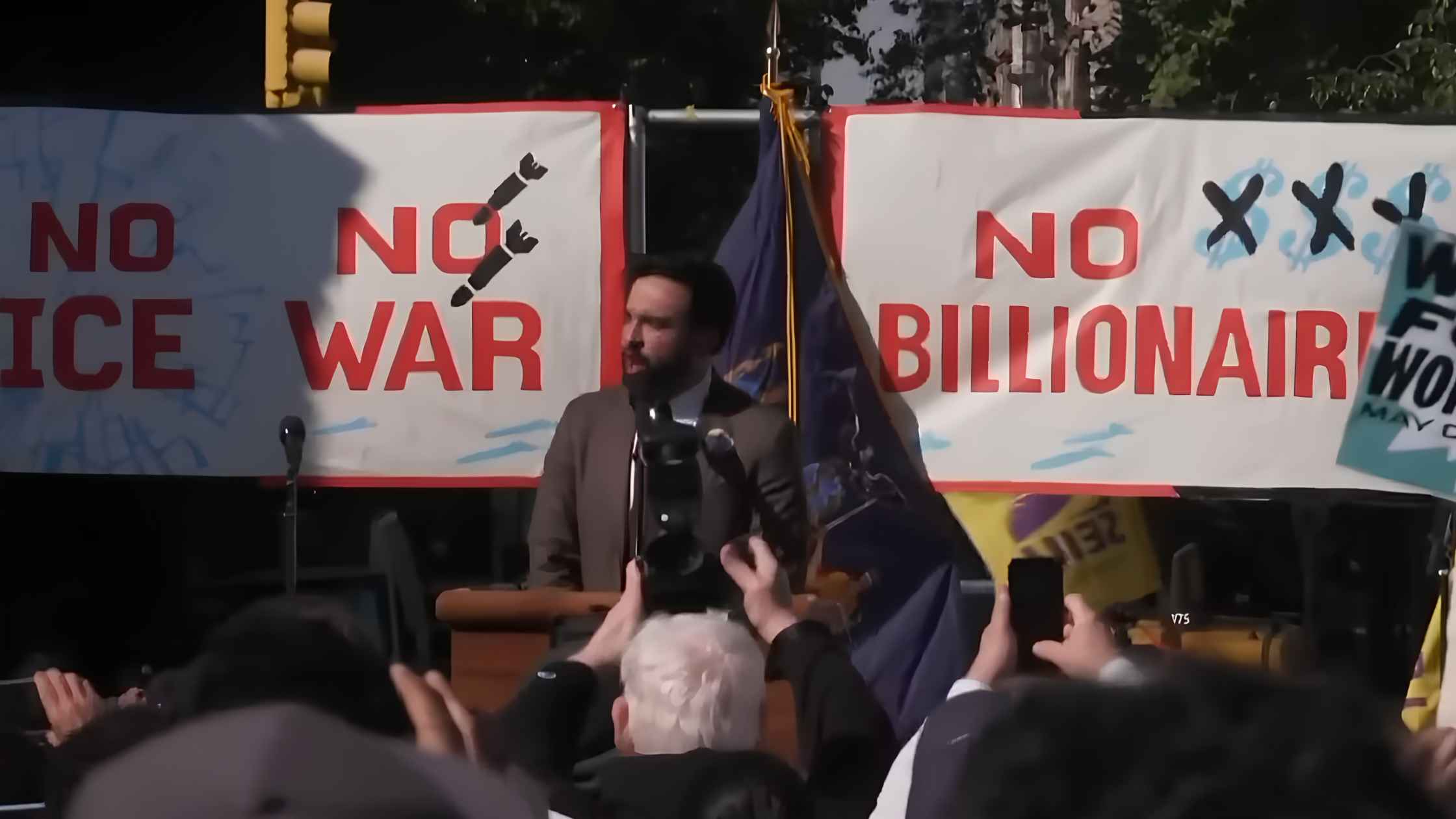 Zohran Mamdani Speaks at May Day Parade
