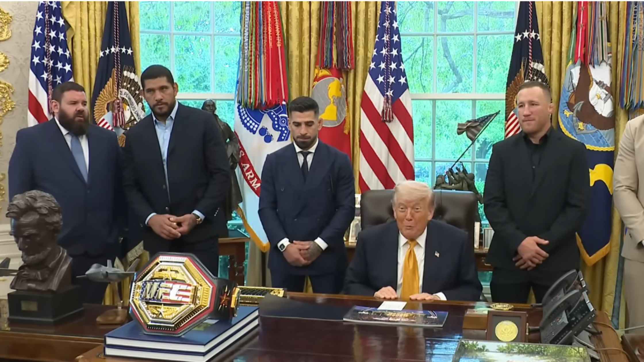Oval Office UFC Announcement