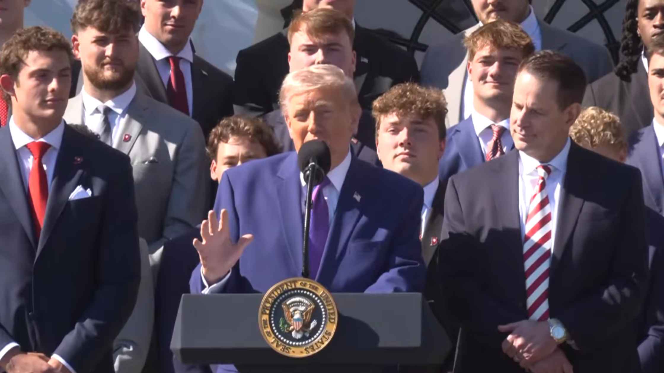 Indiana Hoosiers Visit the White House