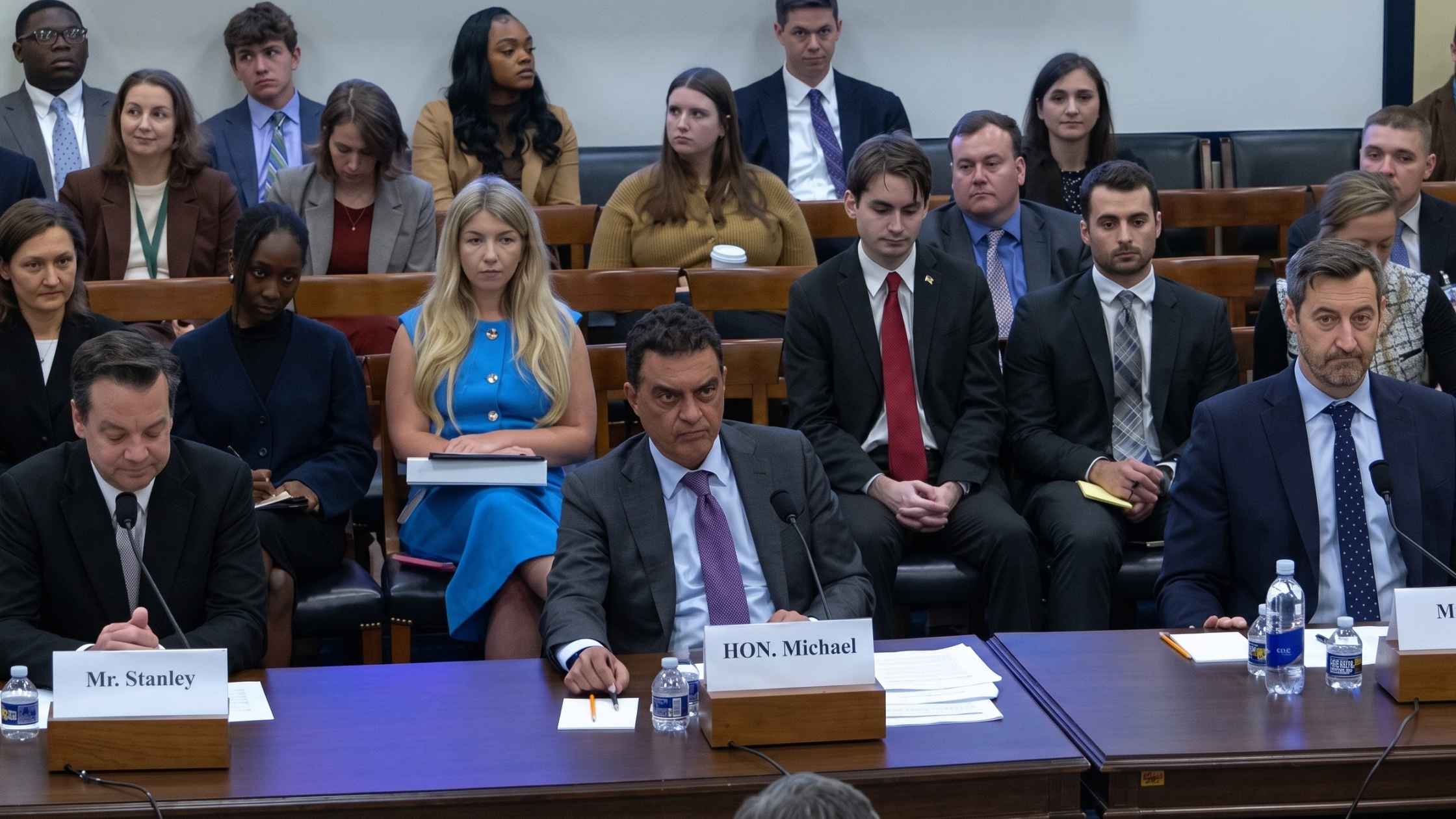 Pentagon technology leaders testify on military innovation in House hearing.