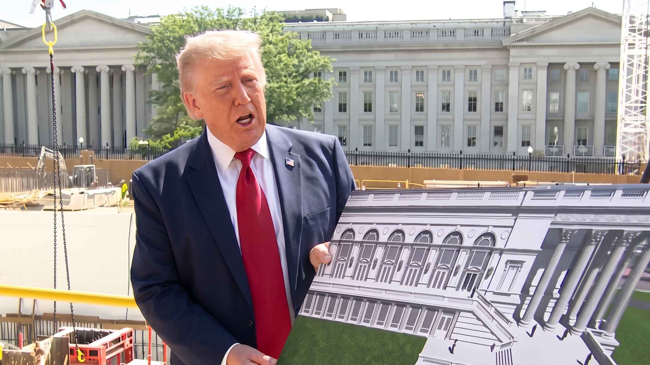 White House Ballroom Site Tour