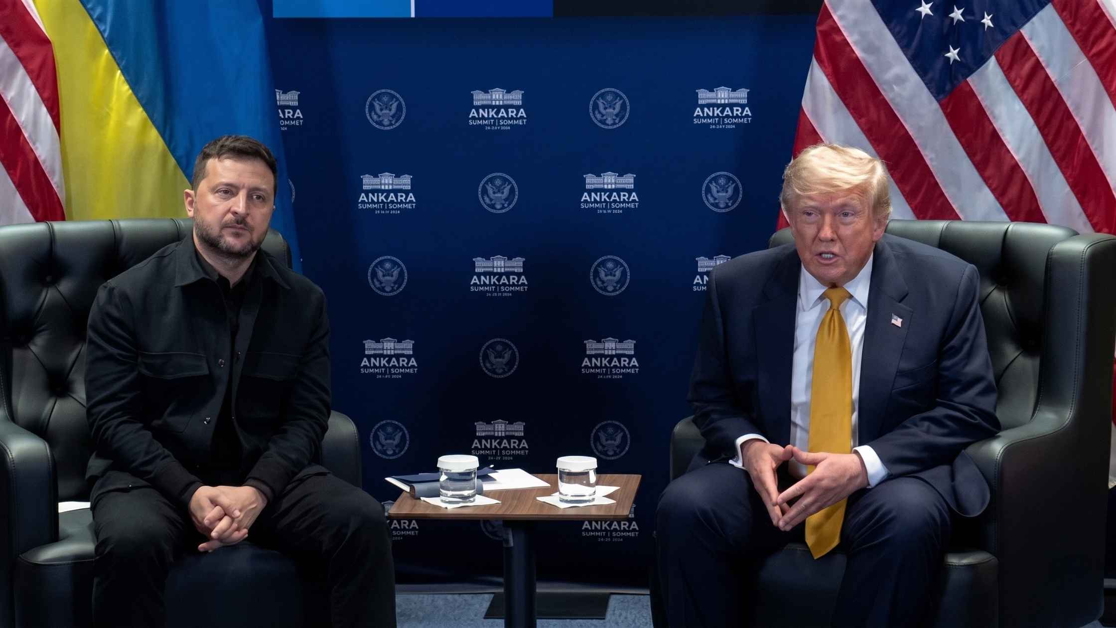 Trump Meets Zelenskiy on Sidelines of NATO Summit