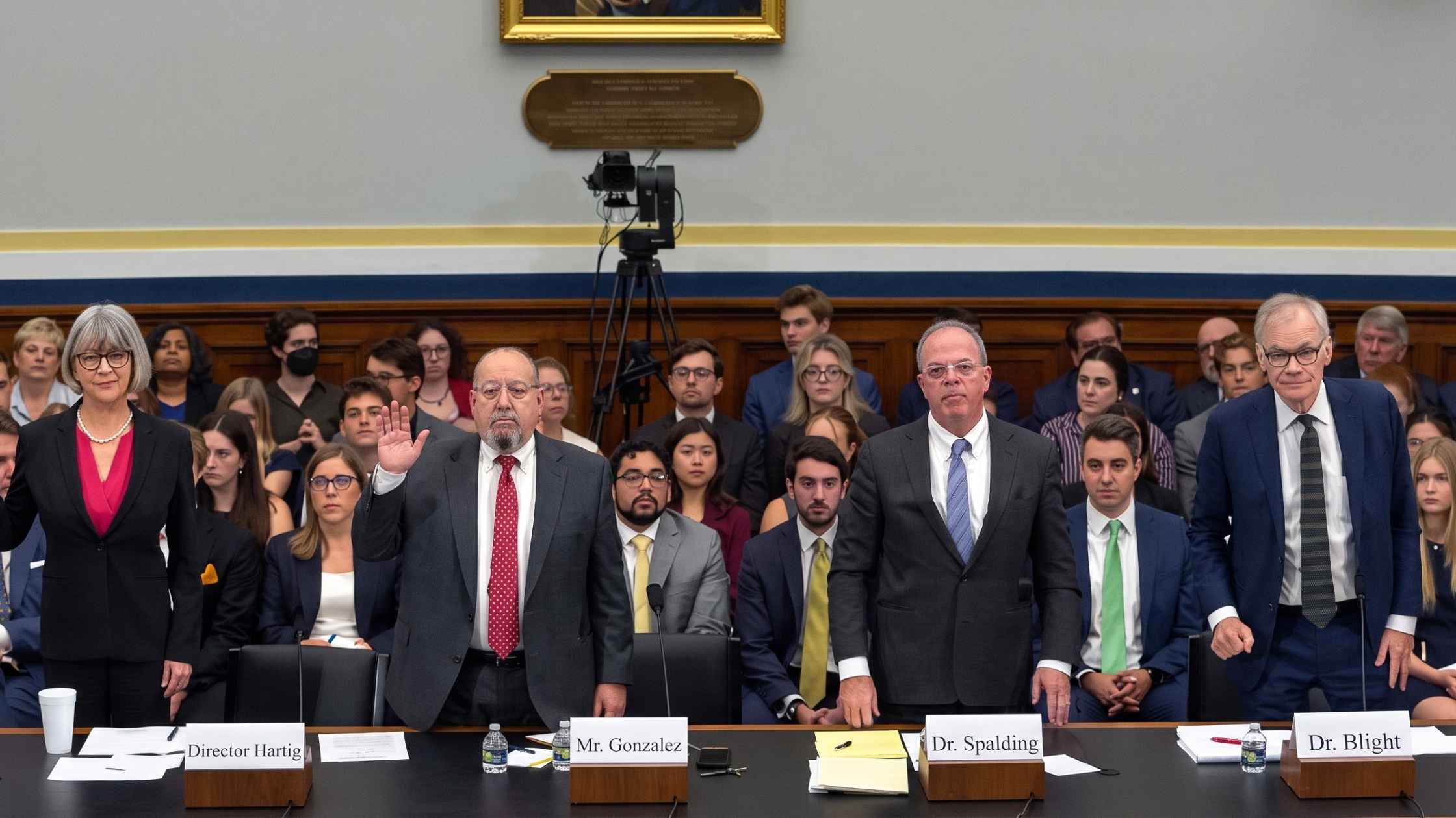 Smithsonian Hearing Day One