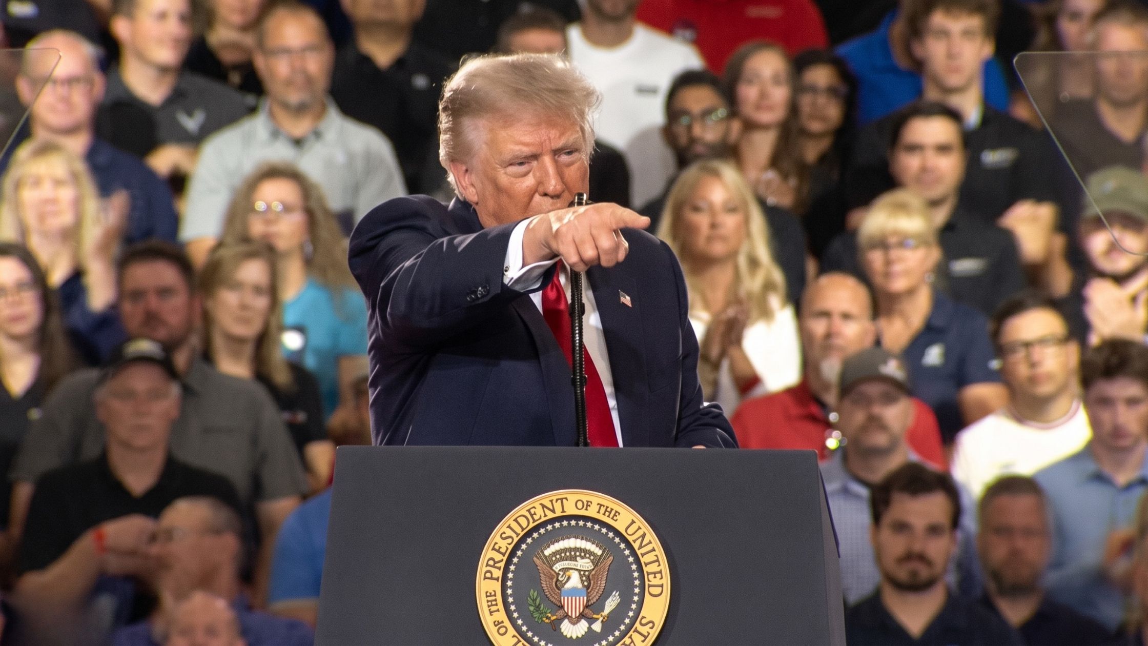 Trump Rally on 7/27/26 in Michigan