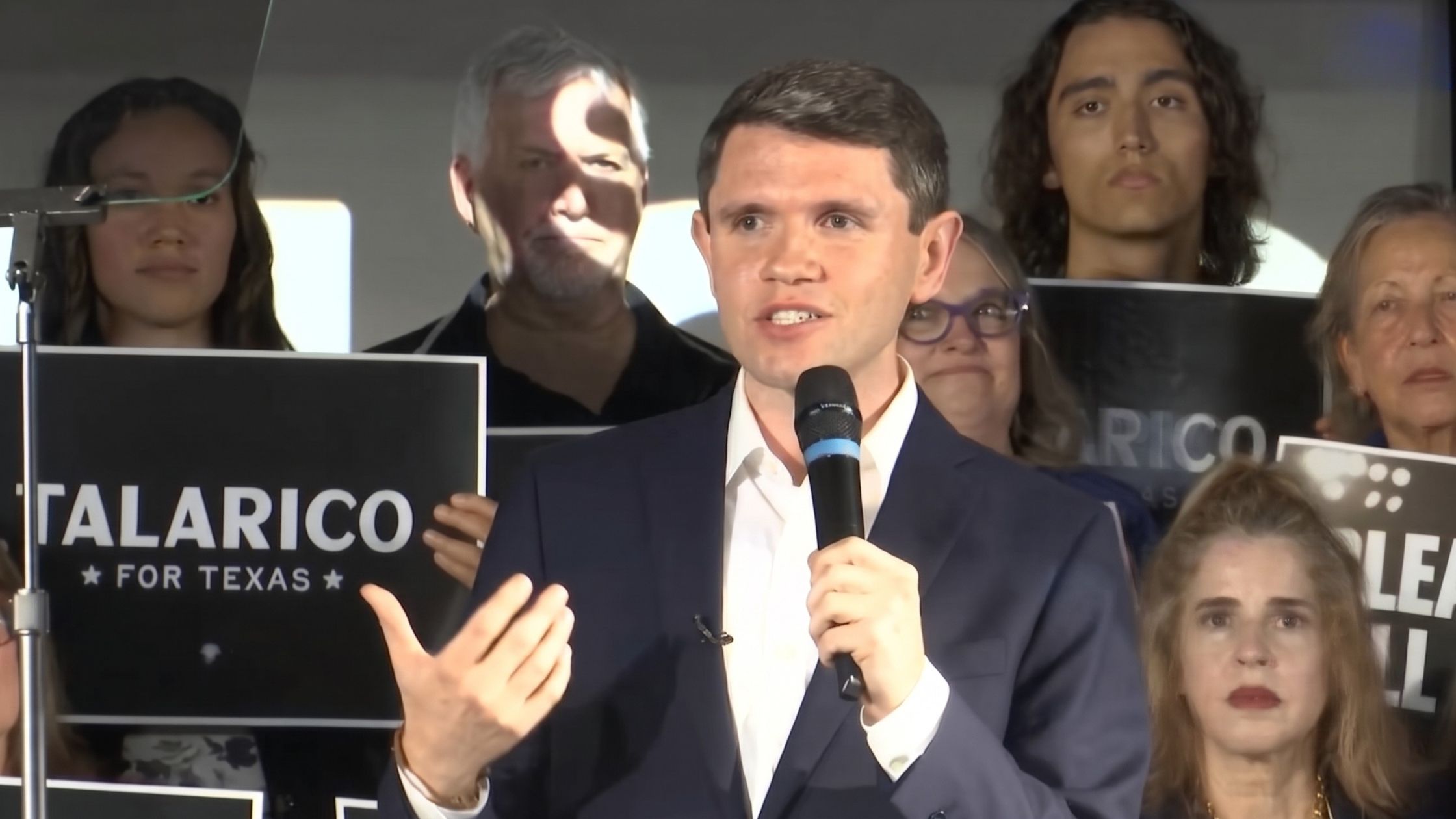 Talarico rally in Lubbock, TX
