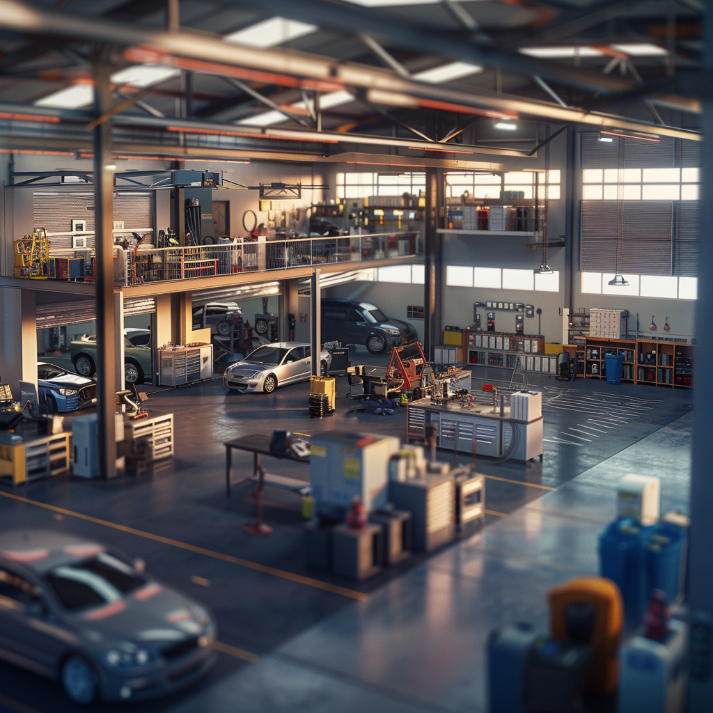 Управління великим автосервісом