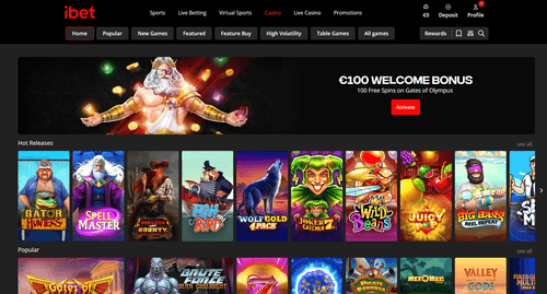 iBet-casino-lobby