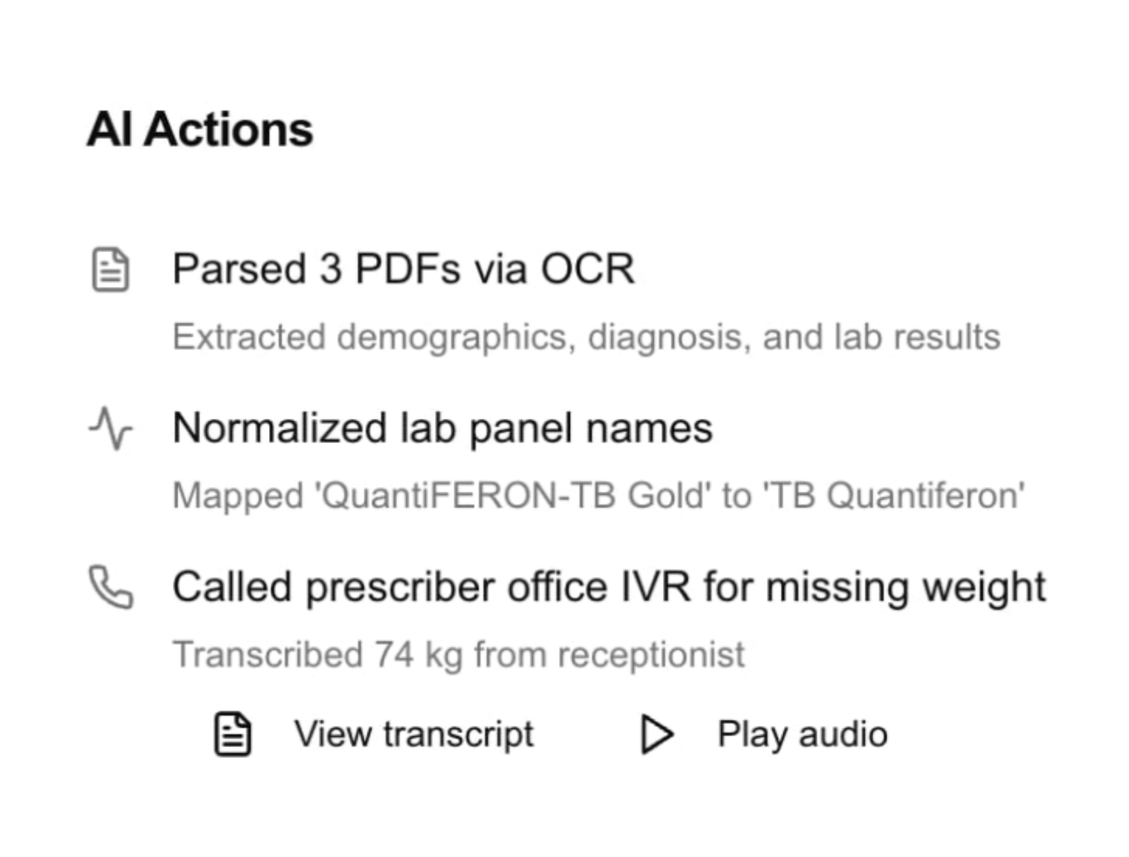 AI for medical prior authorizations with automated rule checks
