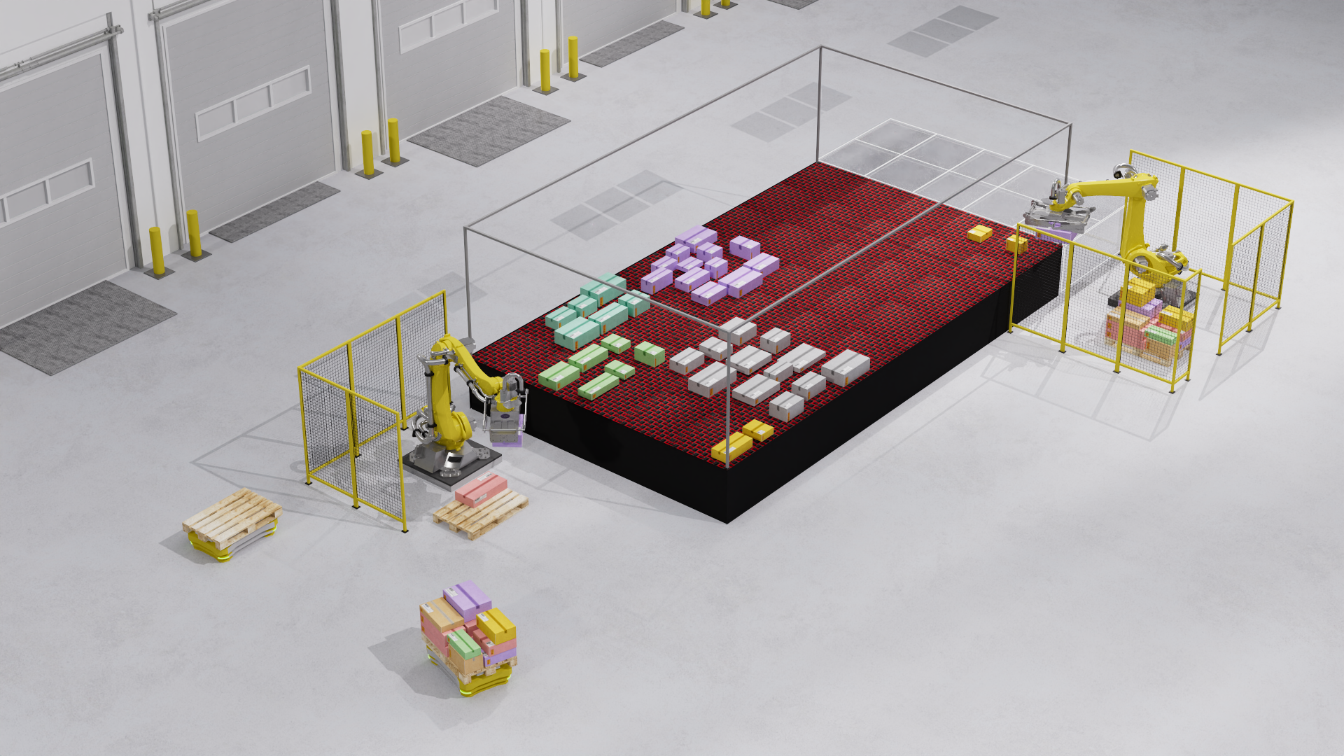 Phase 3 — added modules and automated handling