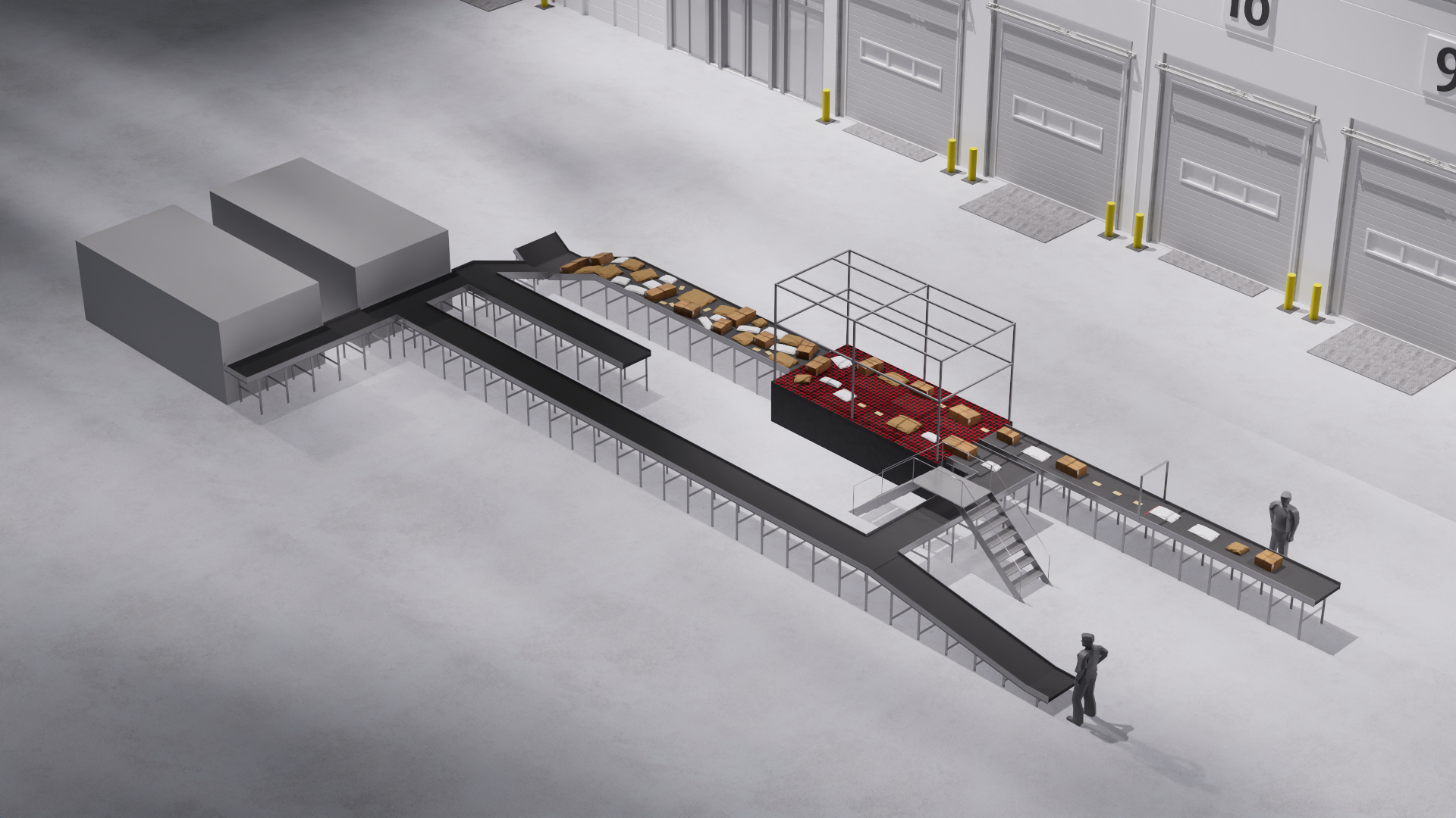 The same floor space with the OmniMod system