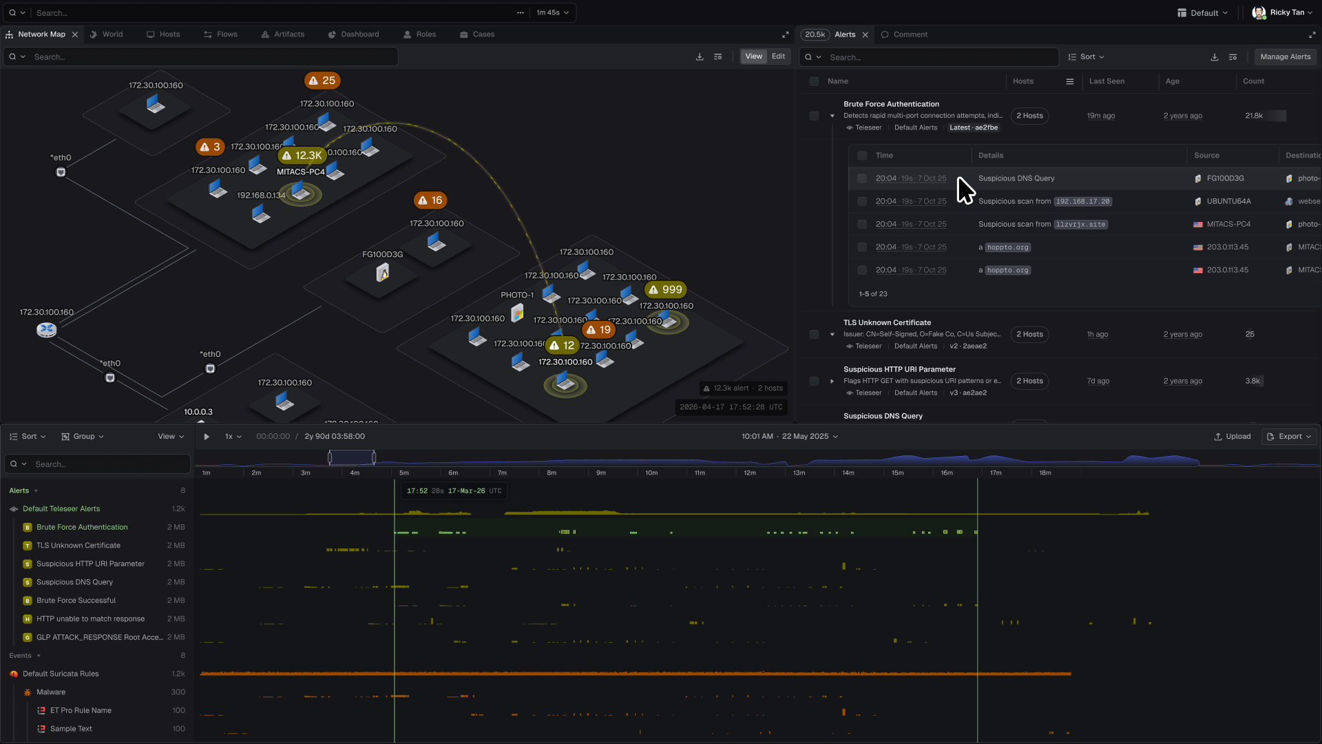 Teleseer is a cutting edge network mapping and discovery tool.