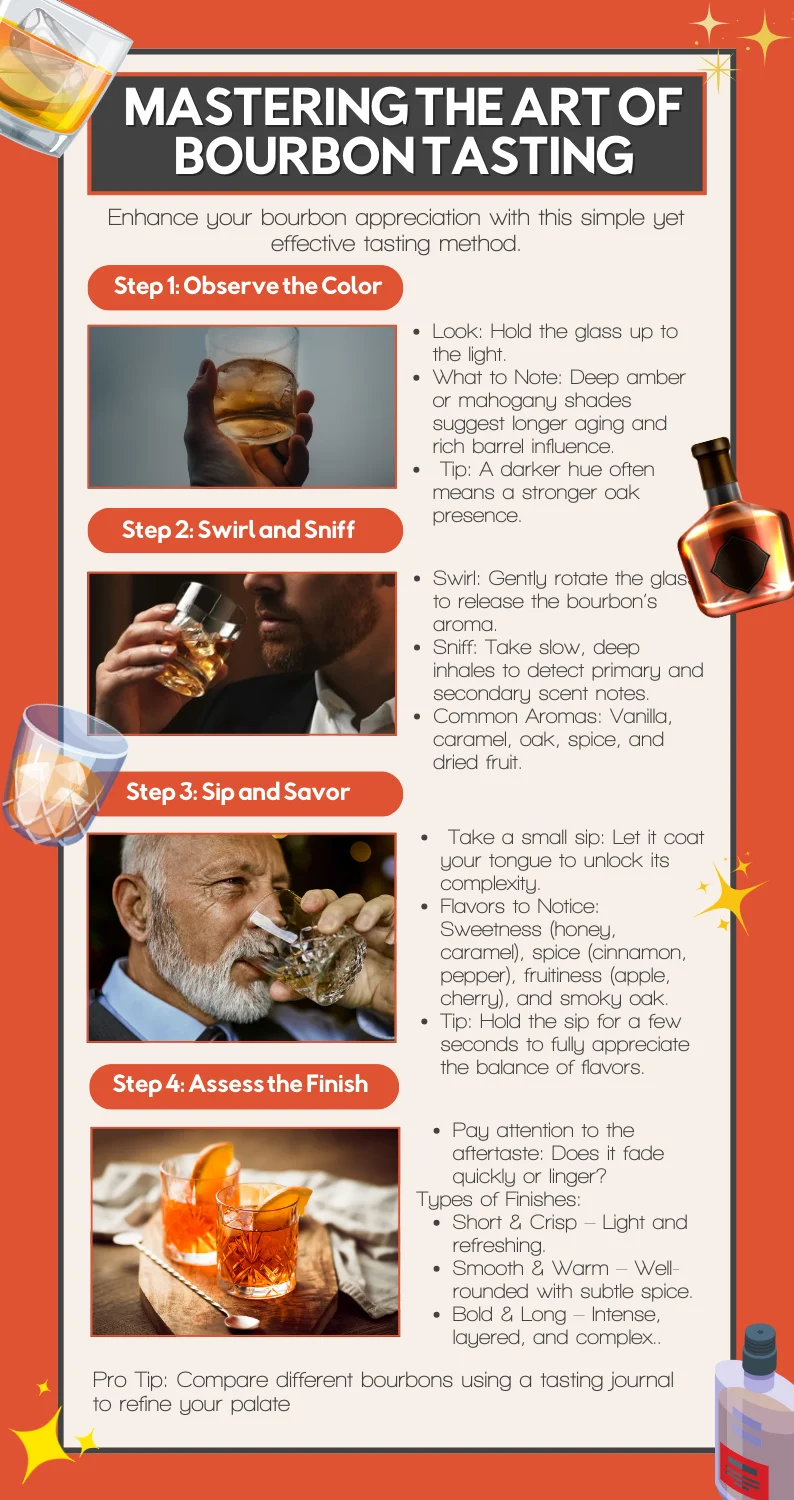 The Step-by-Step Bourbon Tasting Process