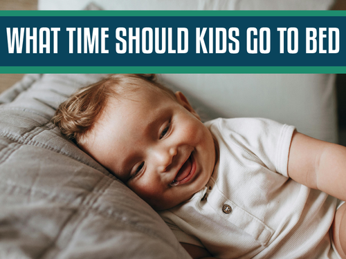 How Much Sleep Kids Need & What Time Kids Go To Sleep During A Child Bedtime Routine