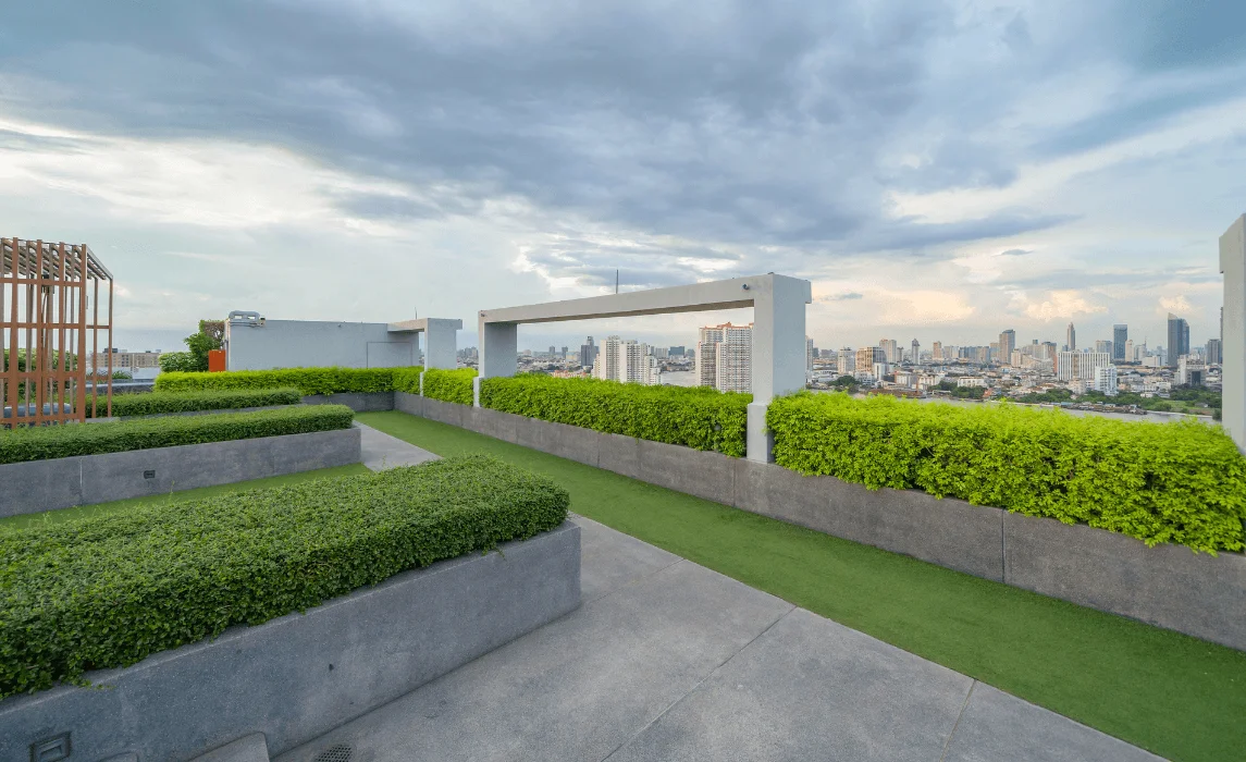 The Wind-Filtered Sky Terrace