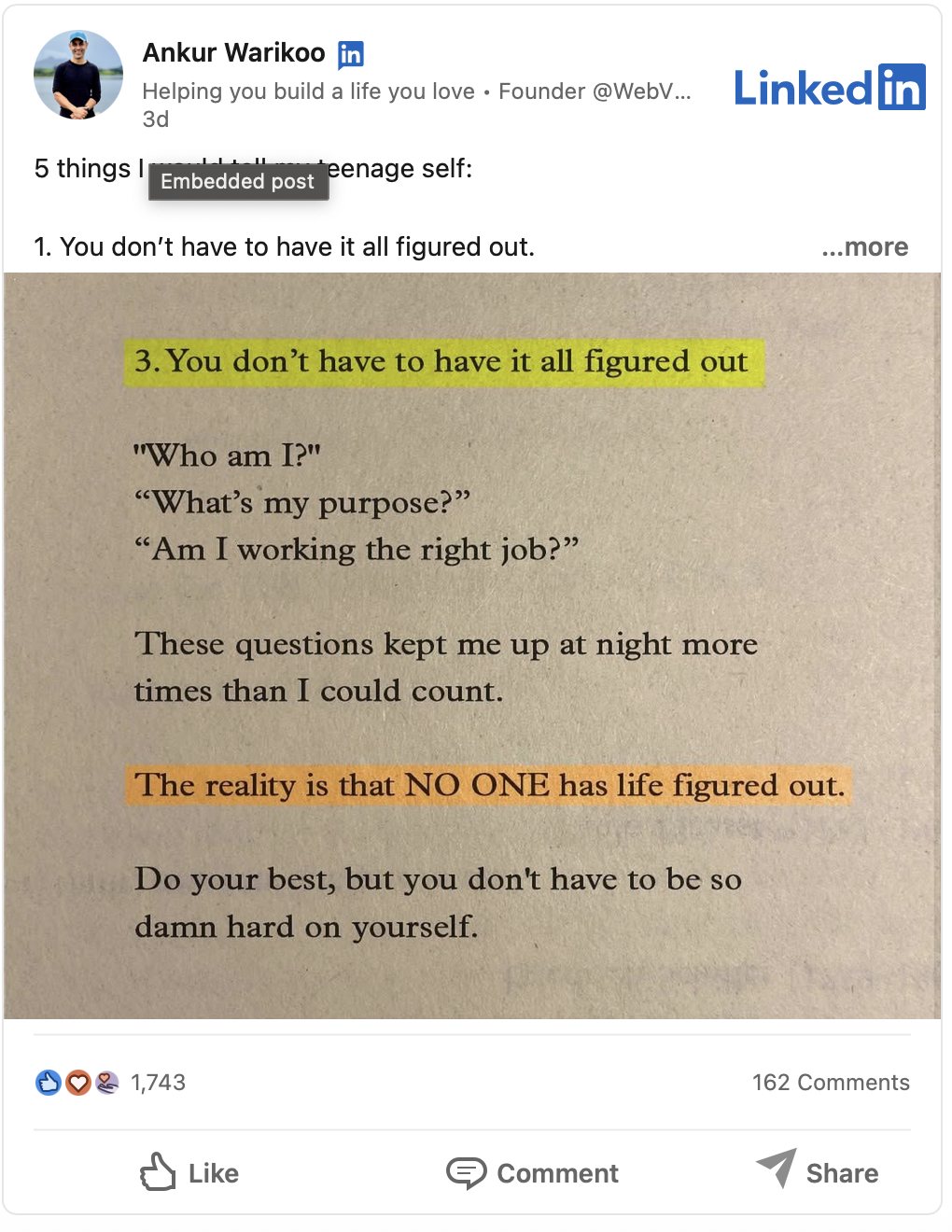 LinkedIn content shift