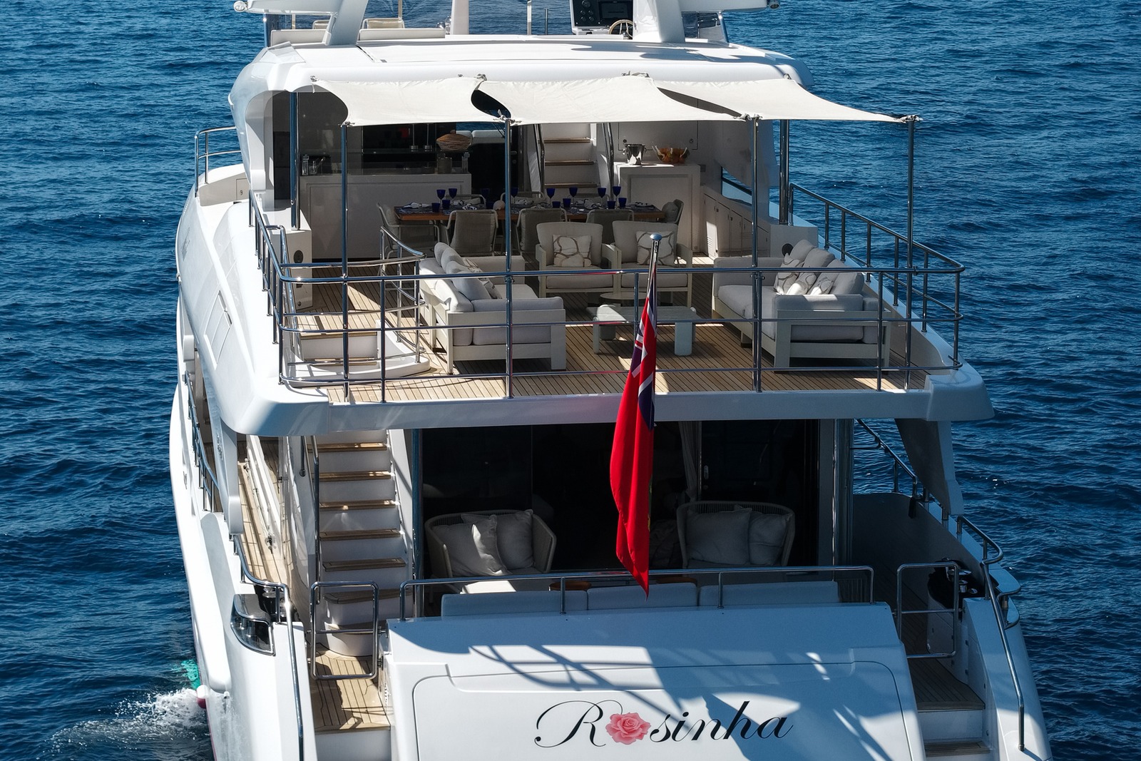Rosinha motor yacht exterior, photo 9 of 16