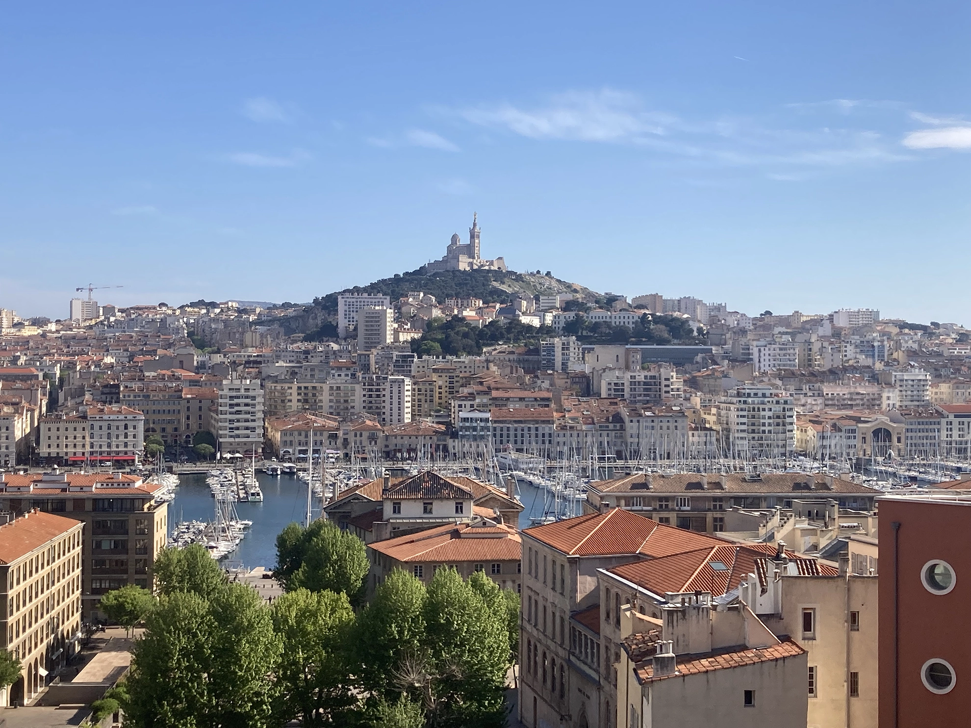 View over Marseille