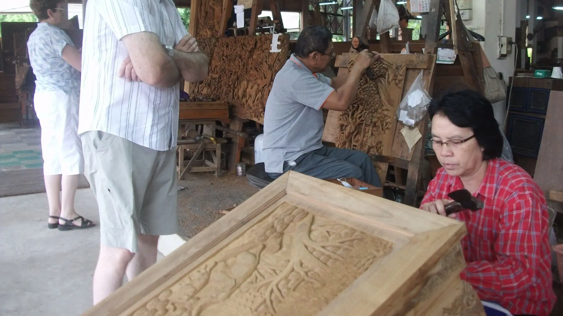 The delicate craftsmanship of the Lanna Thai people