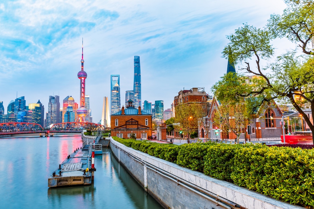 Shanghai skyline