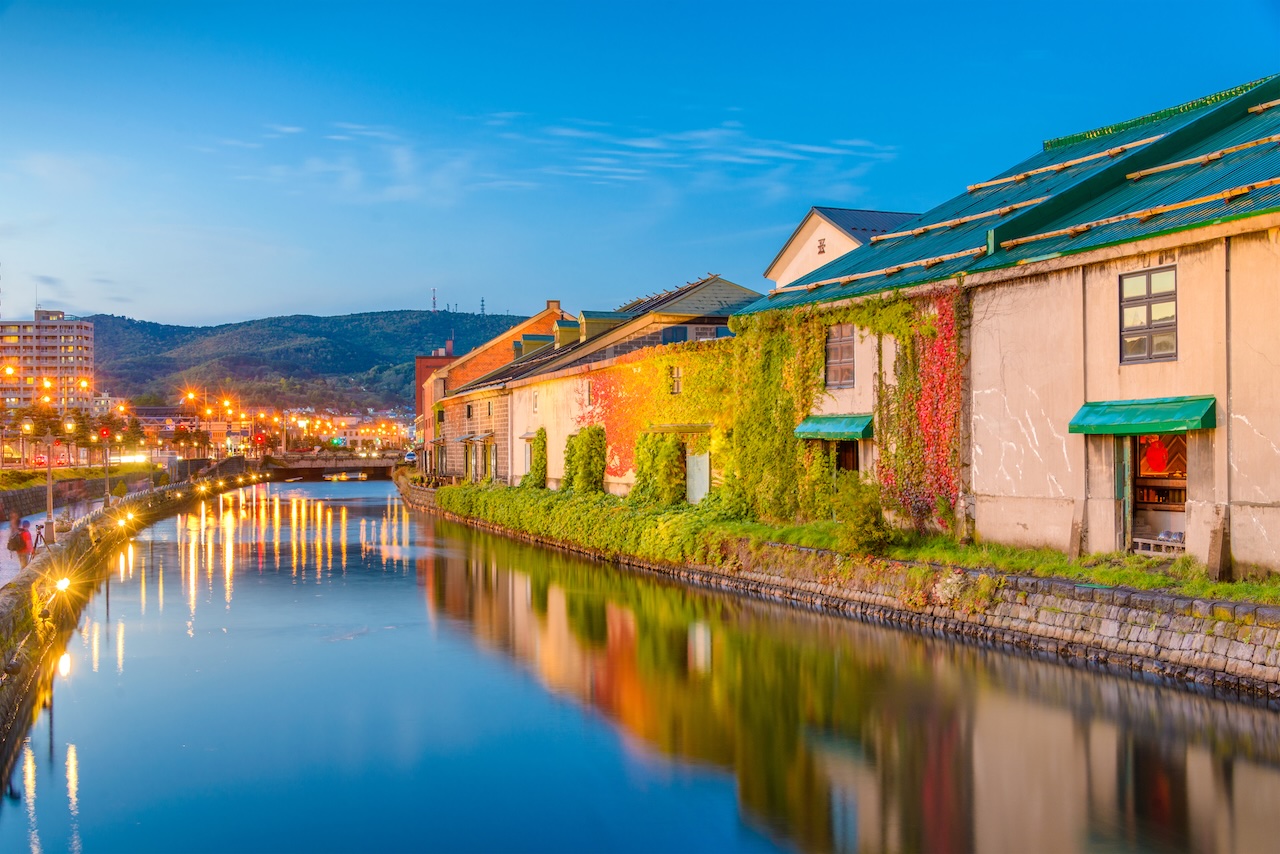 The canals of Otaru, Hokkaido