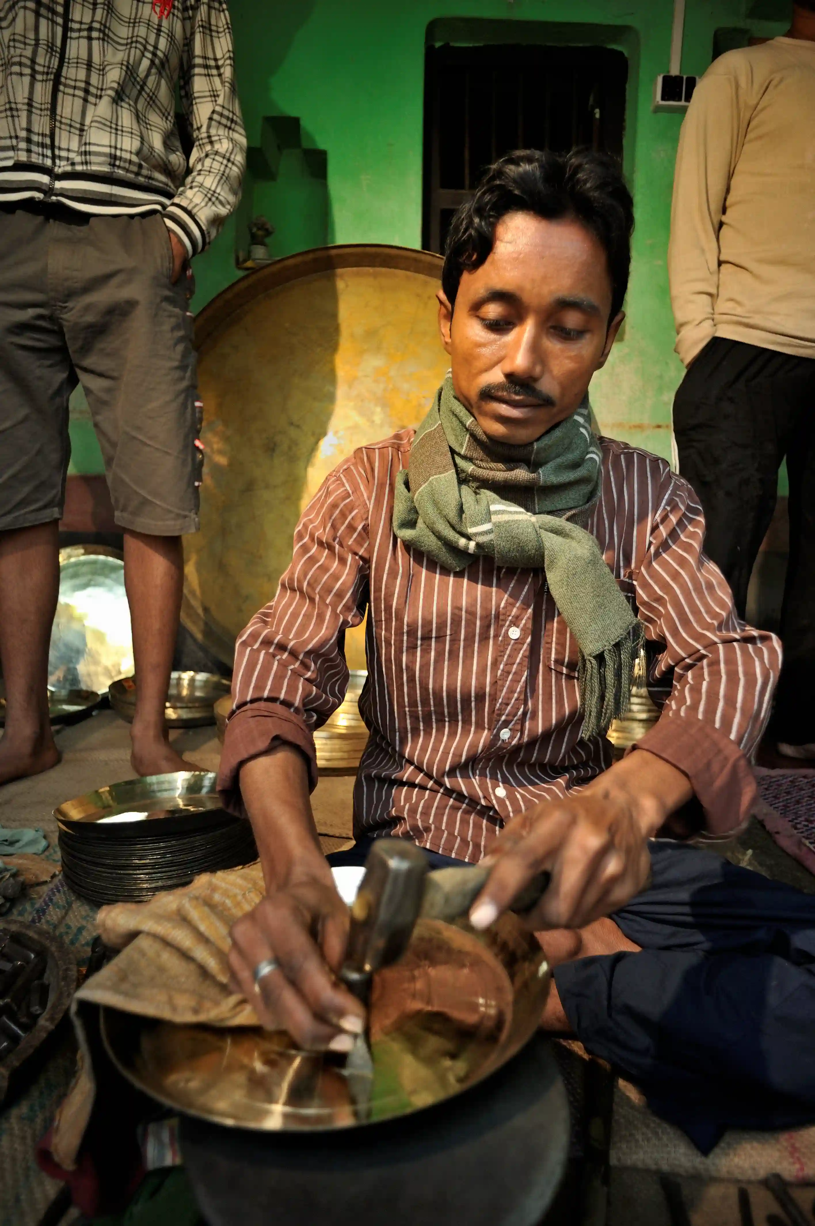 Brasswork at Matiyari