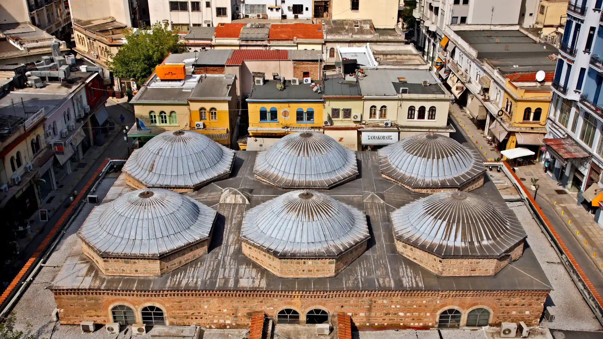 Thessaloniki covered market