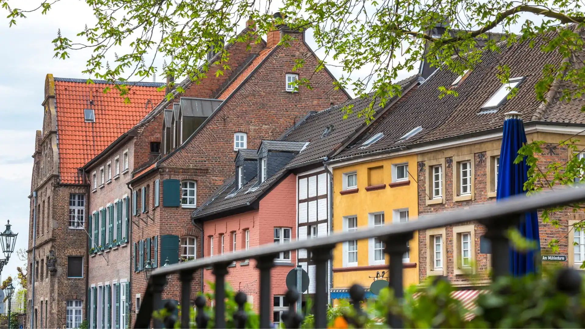 Colourful Kaiserswerth, Düsseldorf Germany 
