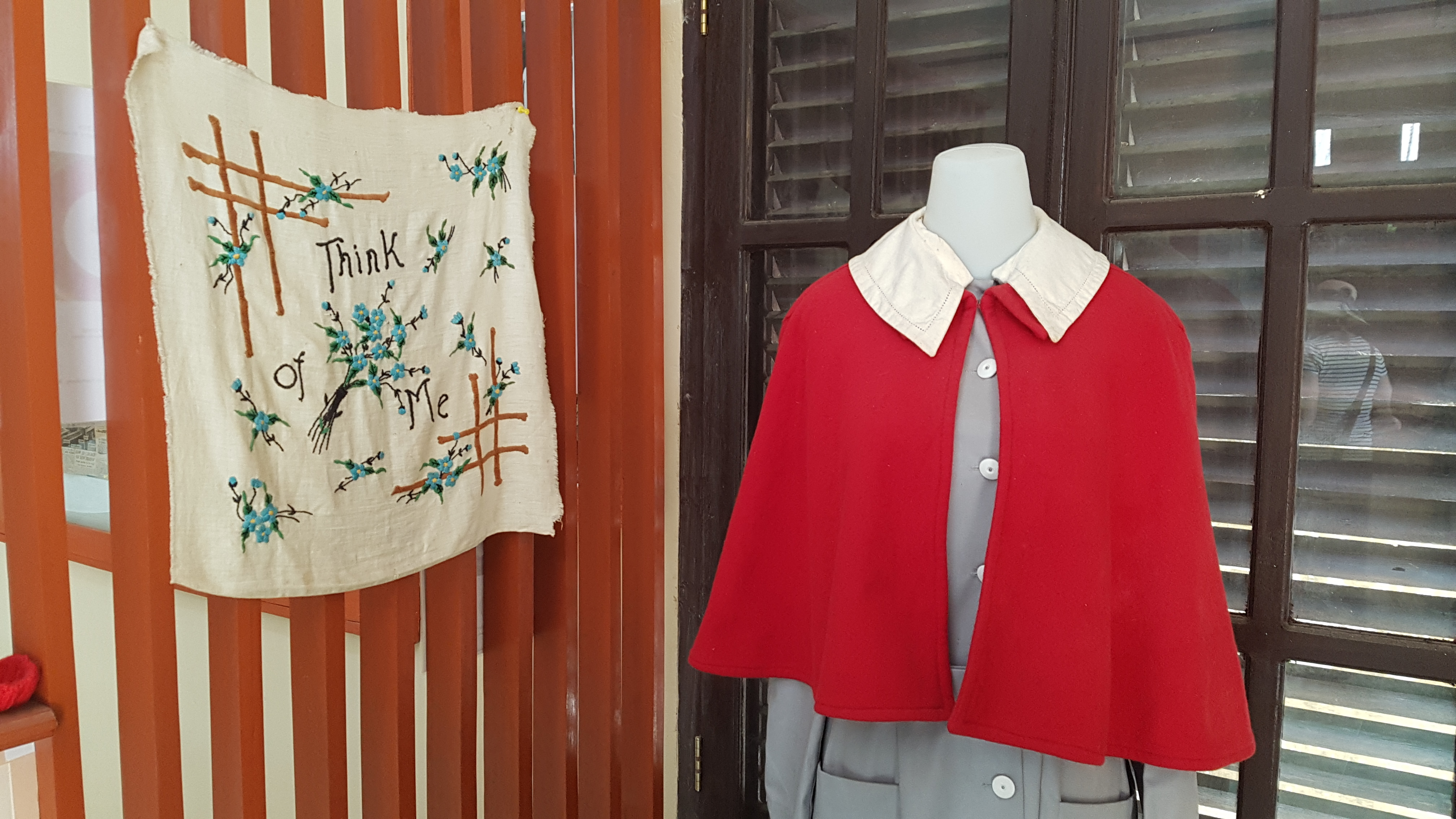 Nurse's uniform, Muntok Peace Museum on Bangka Island