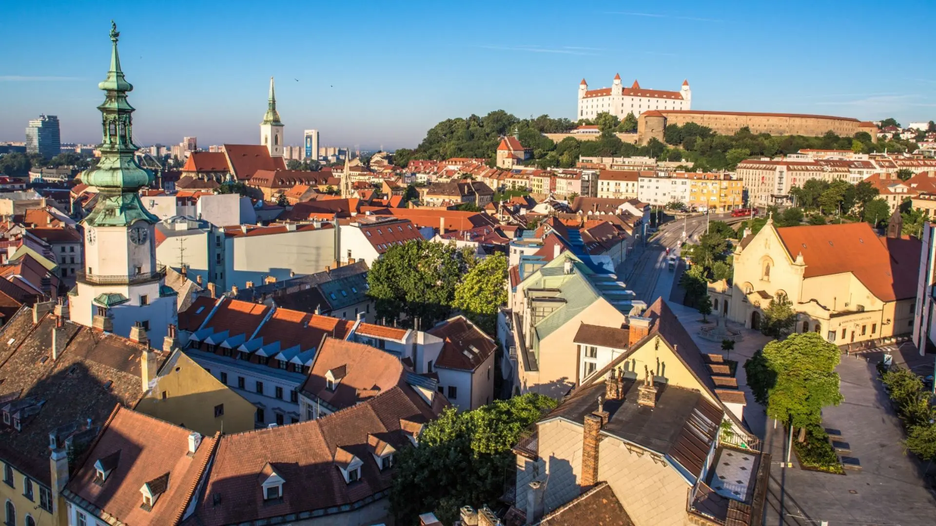 The city of Bratislava (extension)