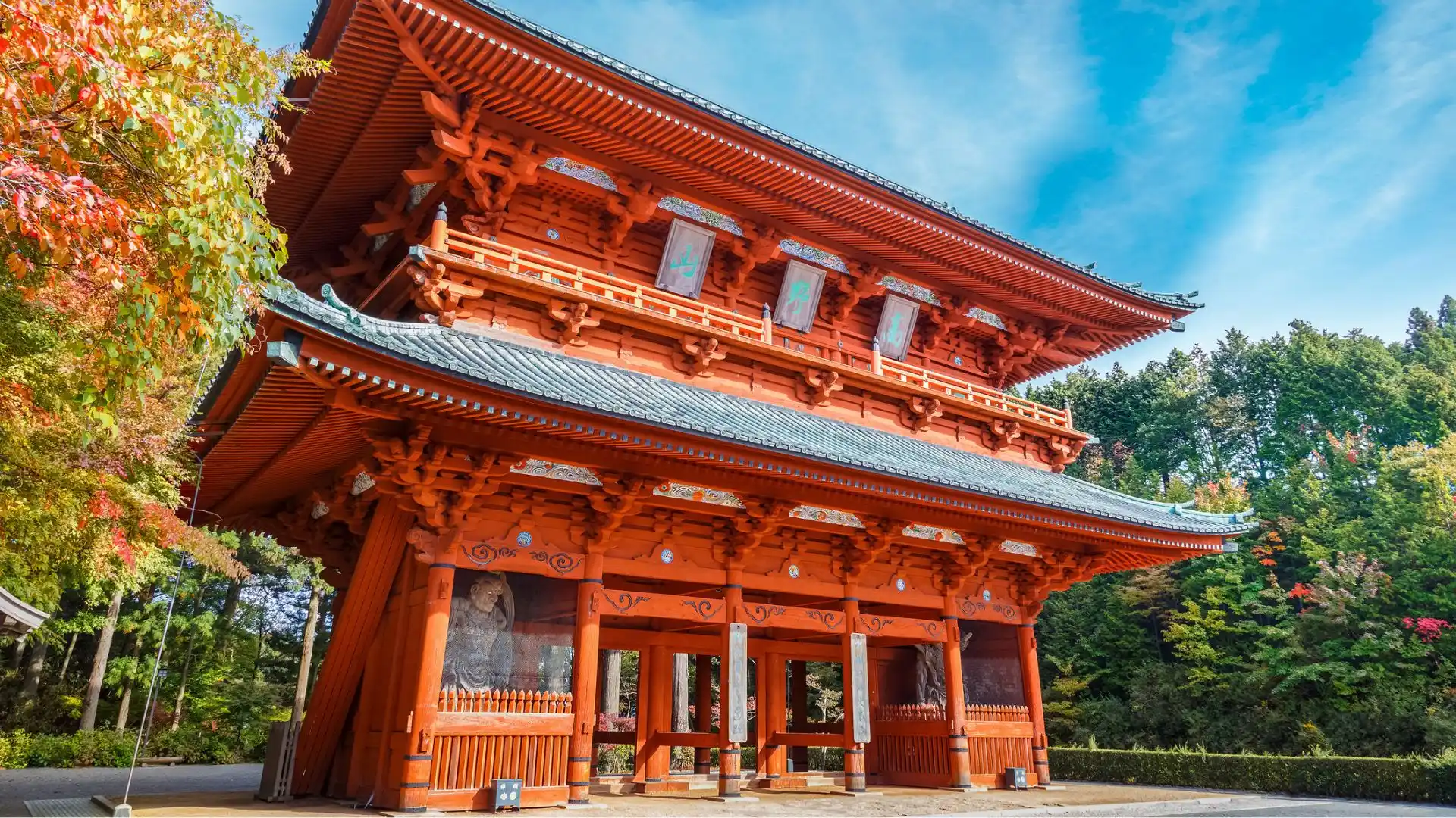 Daimon Gate, the Ancient Entrance to Mt. Koya