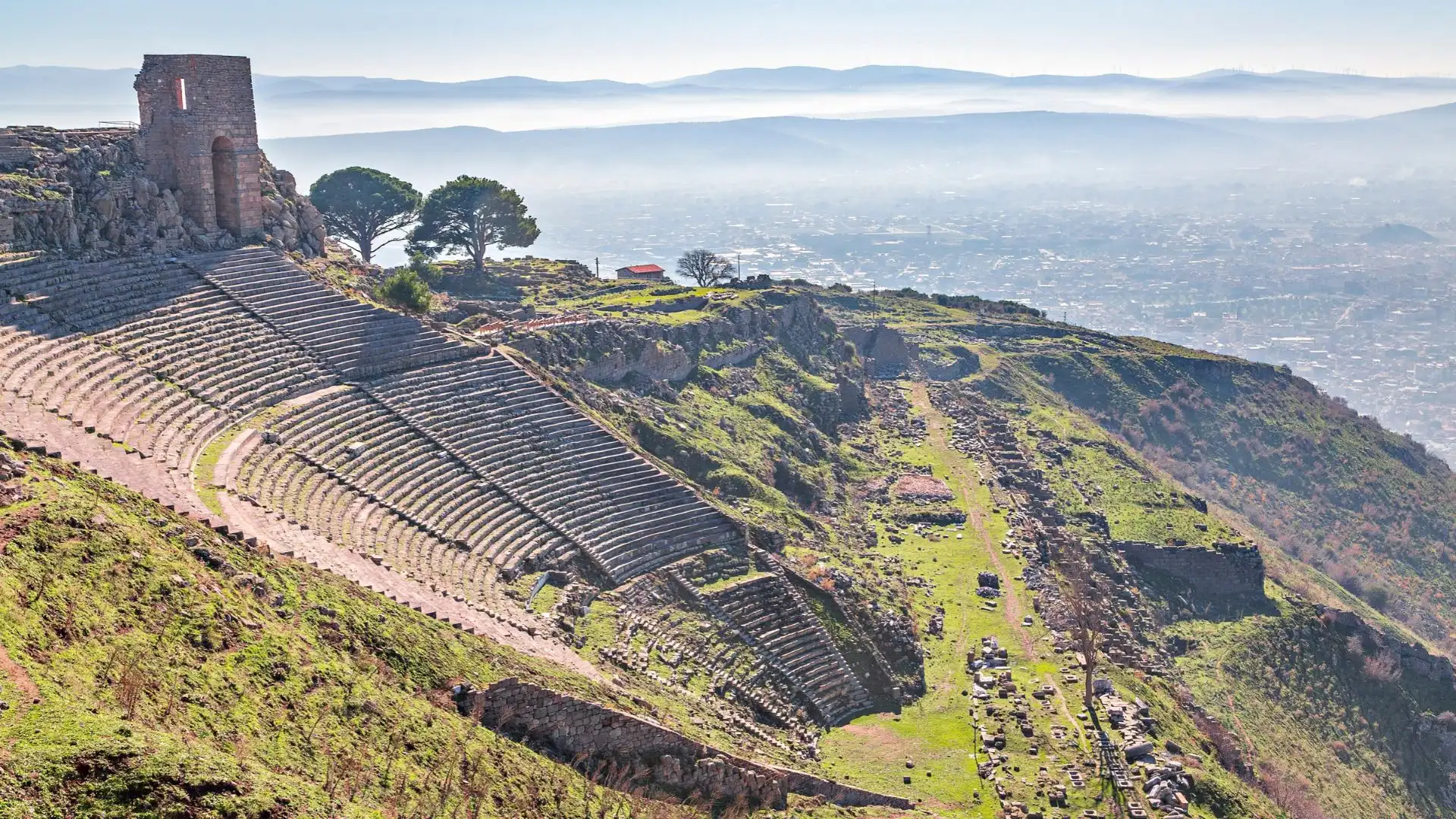 Roman amphitheater in Pergamum