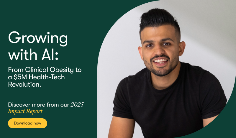 Growing with AI: From Clinical Obesity to a $5M Health-Tech Revolution.