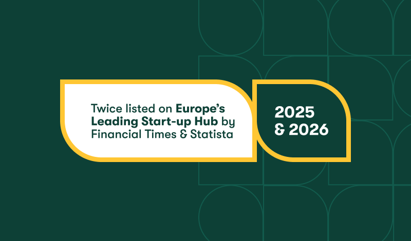 Foundervine recognised for the second time among Europe’s Leading Start-up Hubs