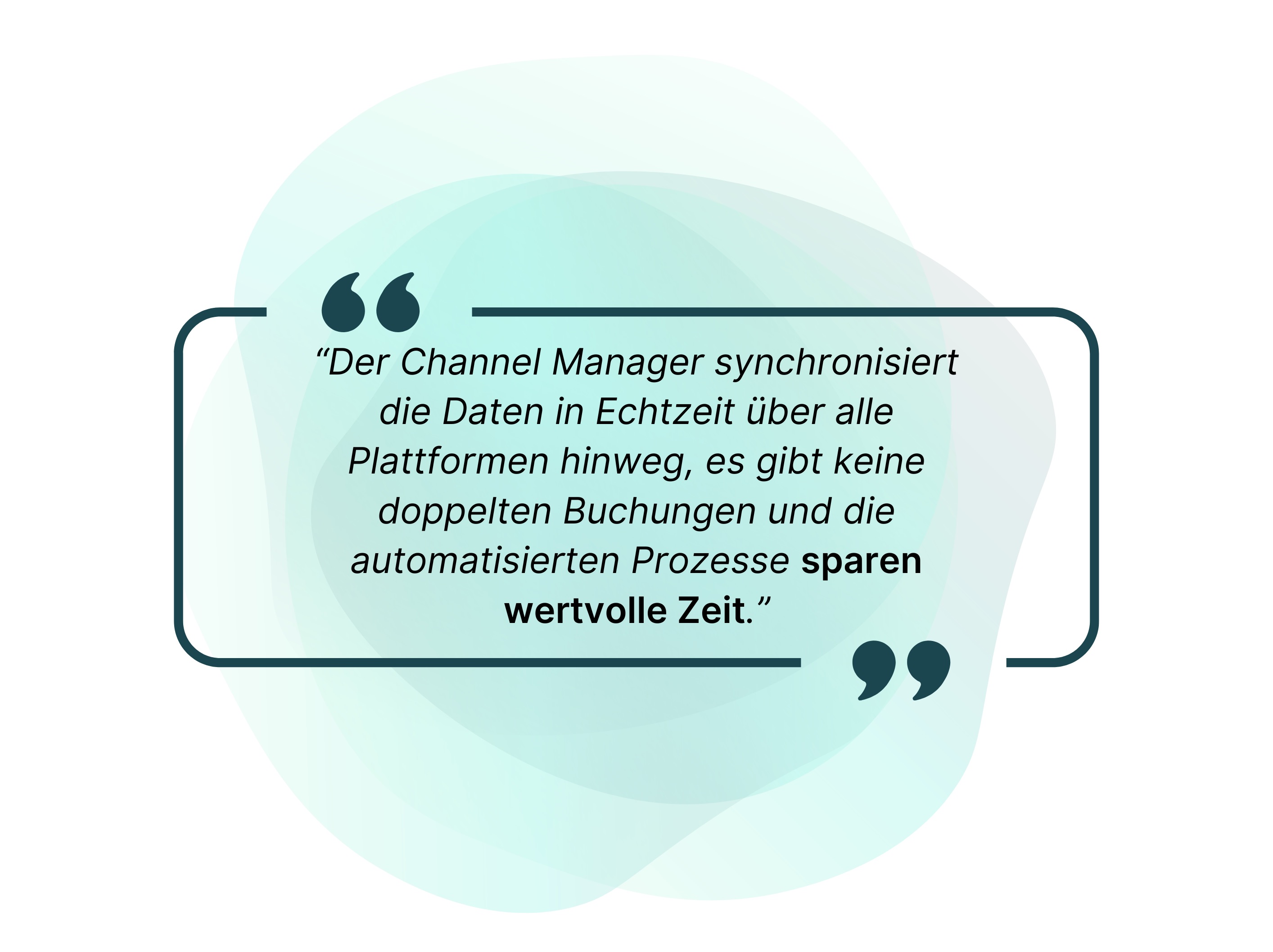 Symbolische Darstellung eines Kundenzitats
