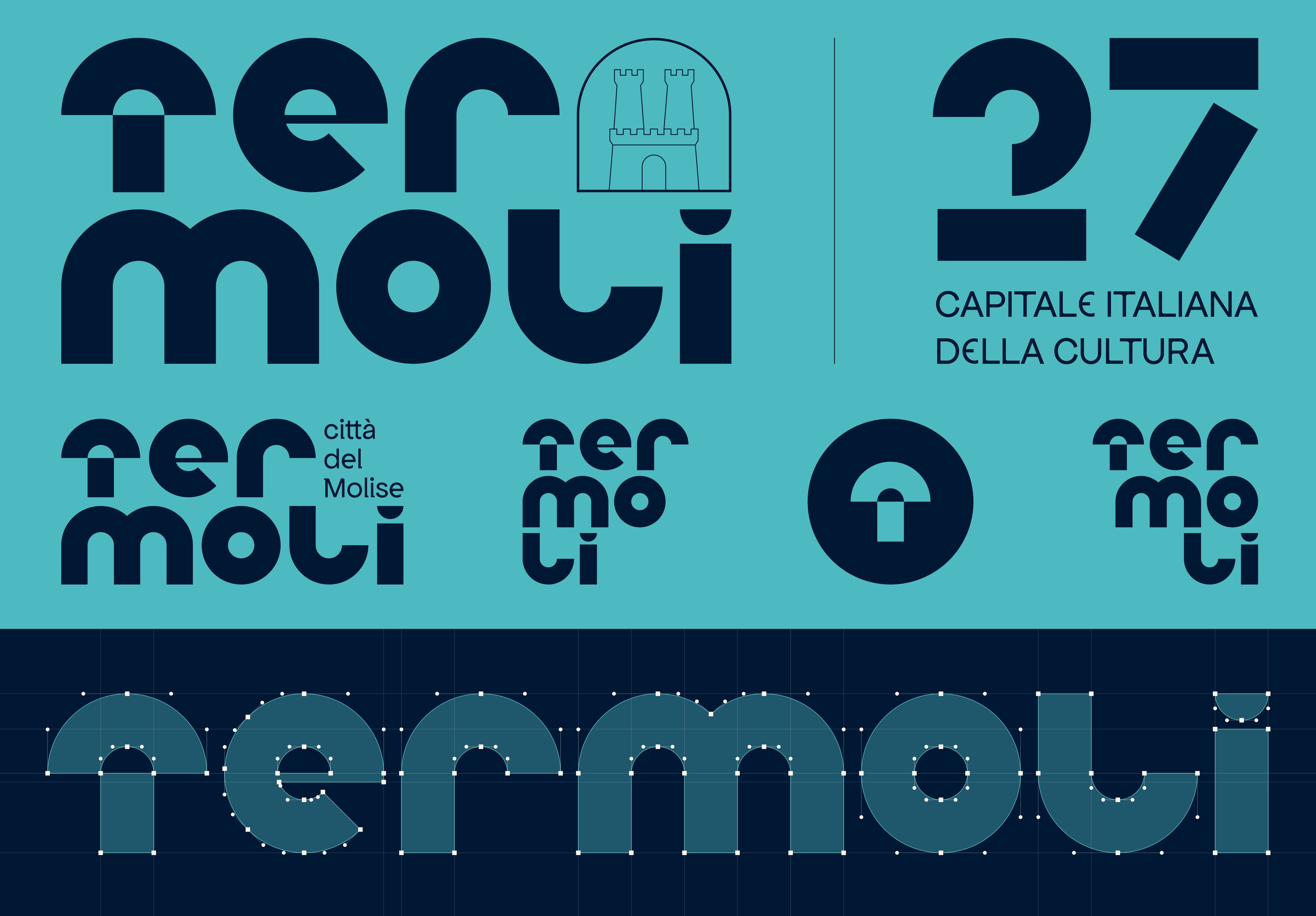 décomposition du logo