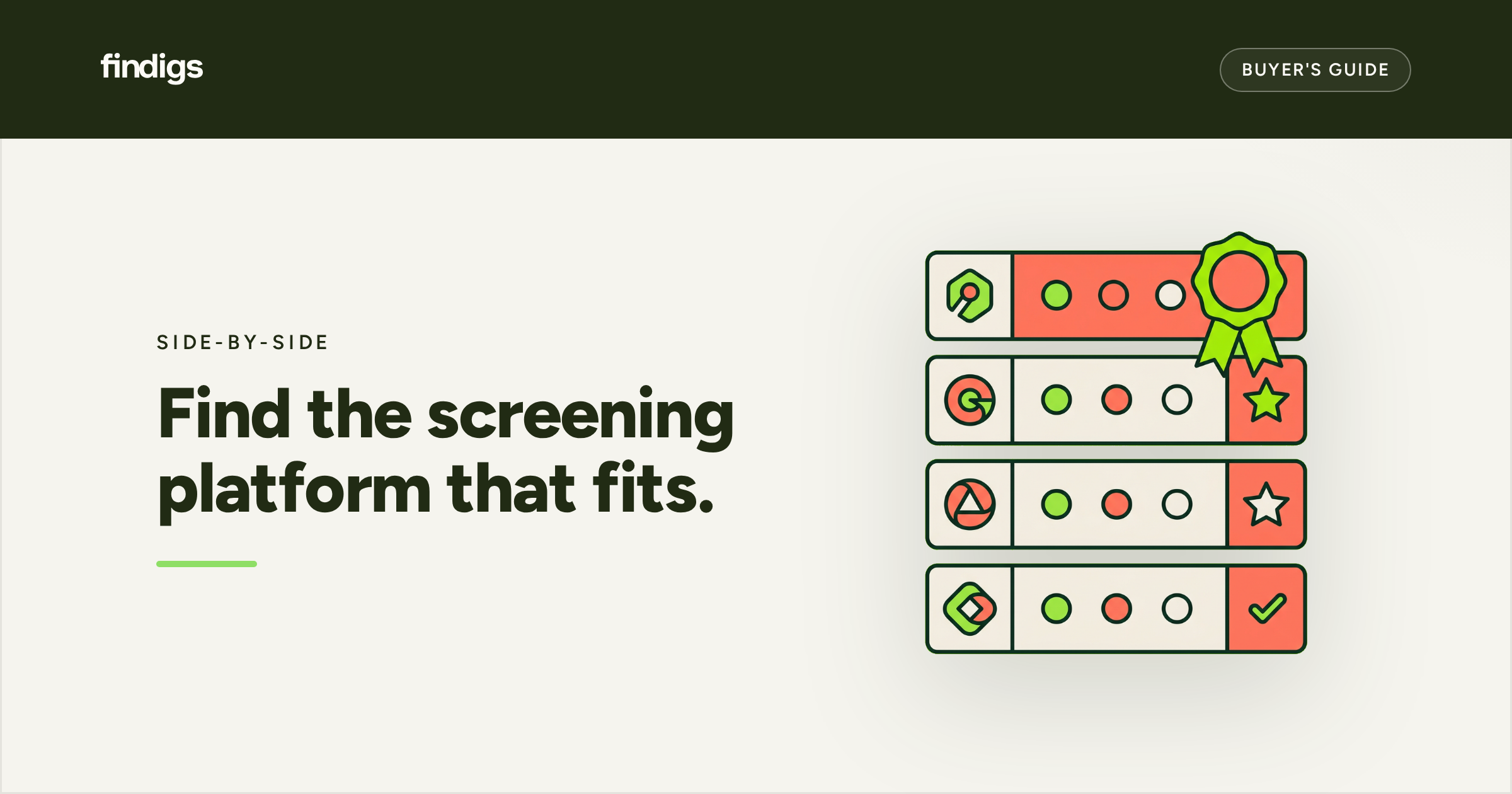 Tenant screening vendor leaderboard