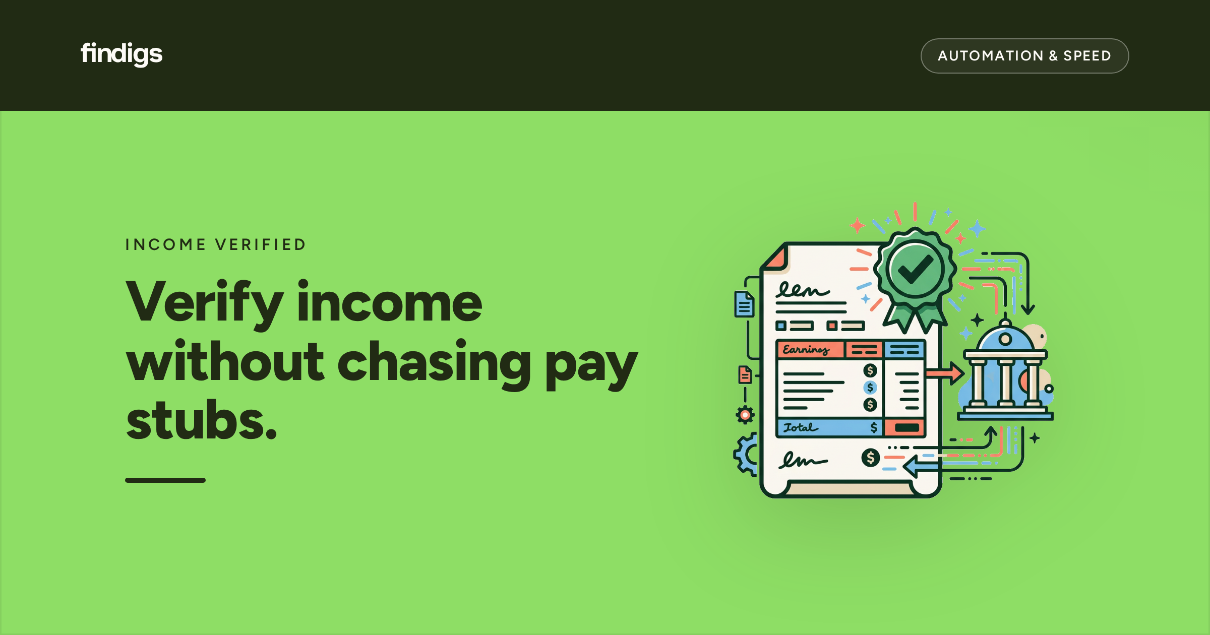 A graphic with 2.8x written above a green chart suggesting approval