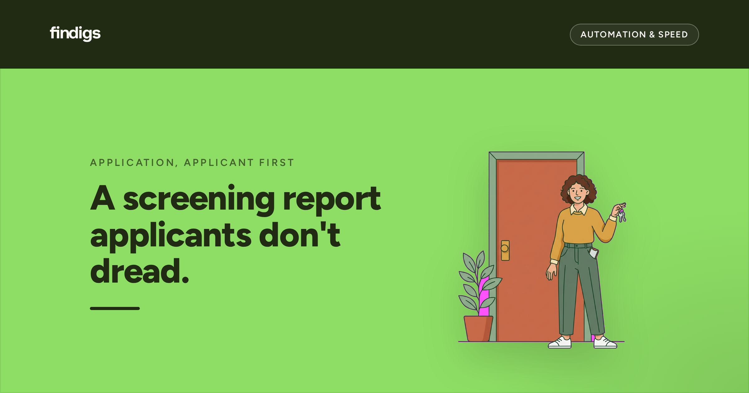 Tenant screening report cover