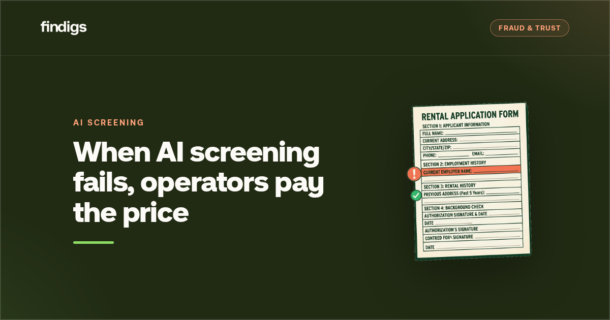 When AI screening fails, operators pay the price
