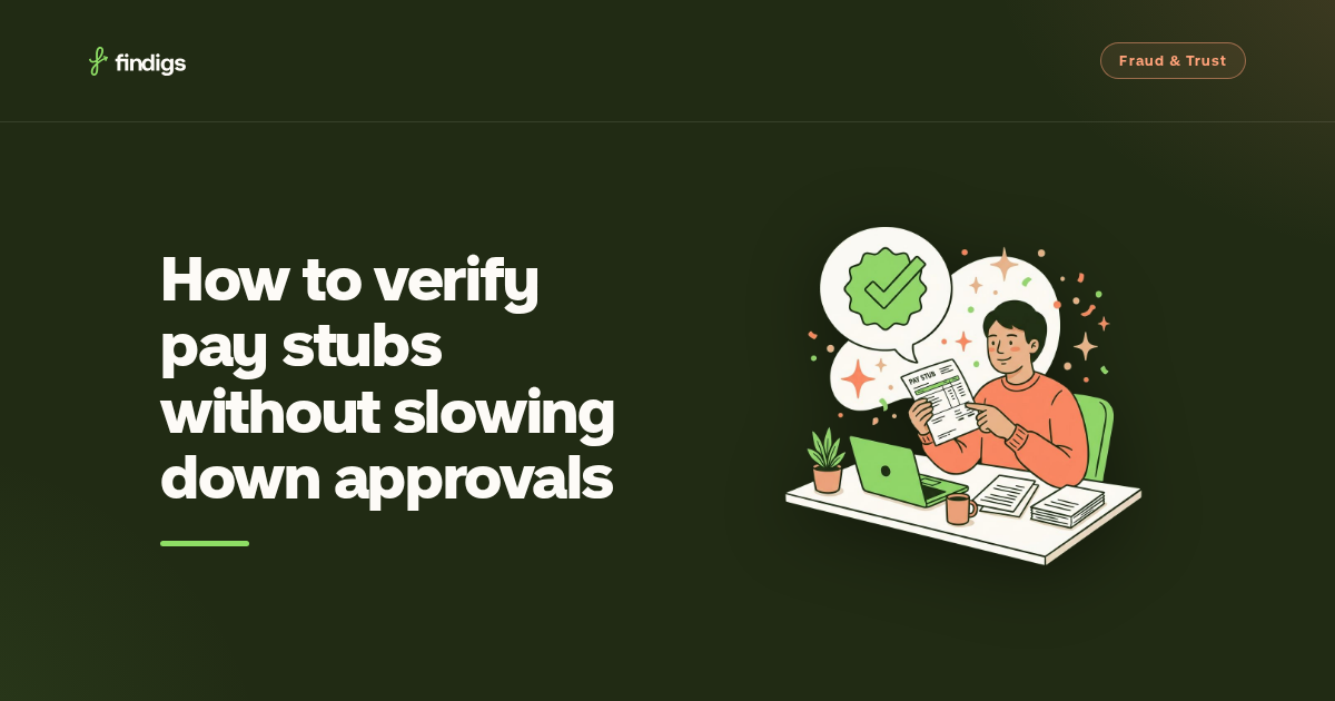 Cover Image for article titled ‘How to Verify Pay Stubs Without Slowing Down Approvals’.
