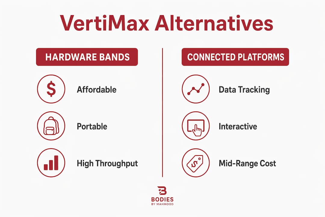 Infographic comparing VertiMax alternatives