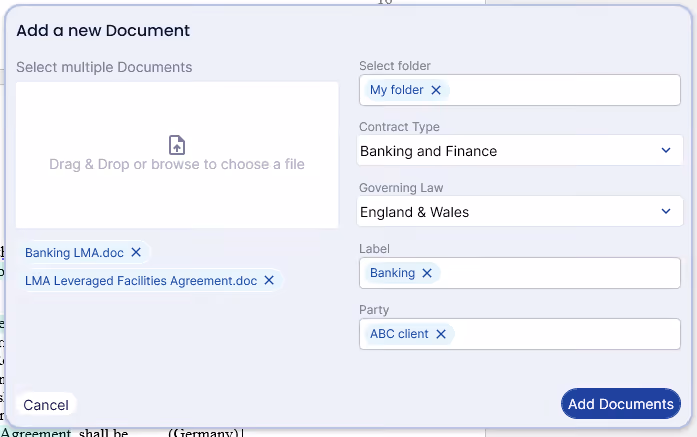 The Bulk Adding option in action