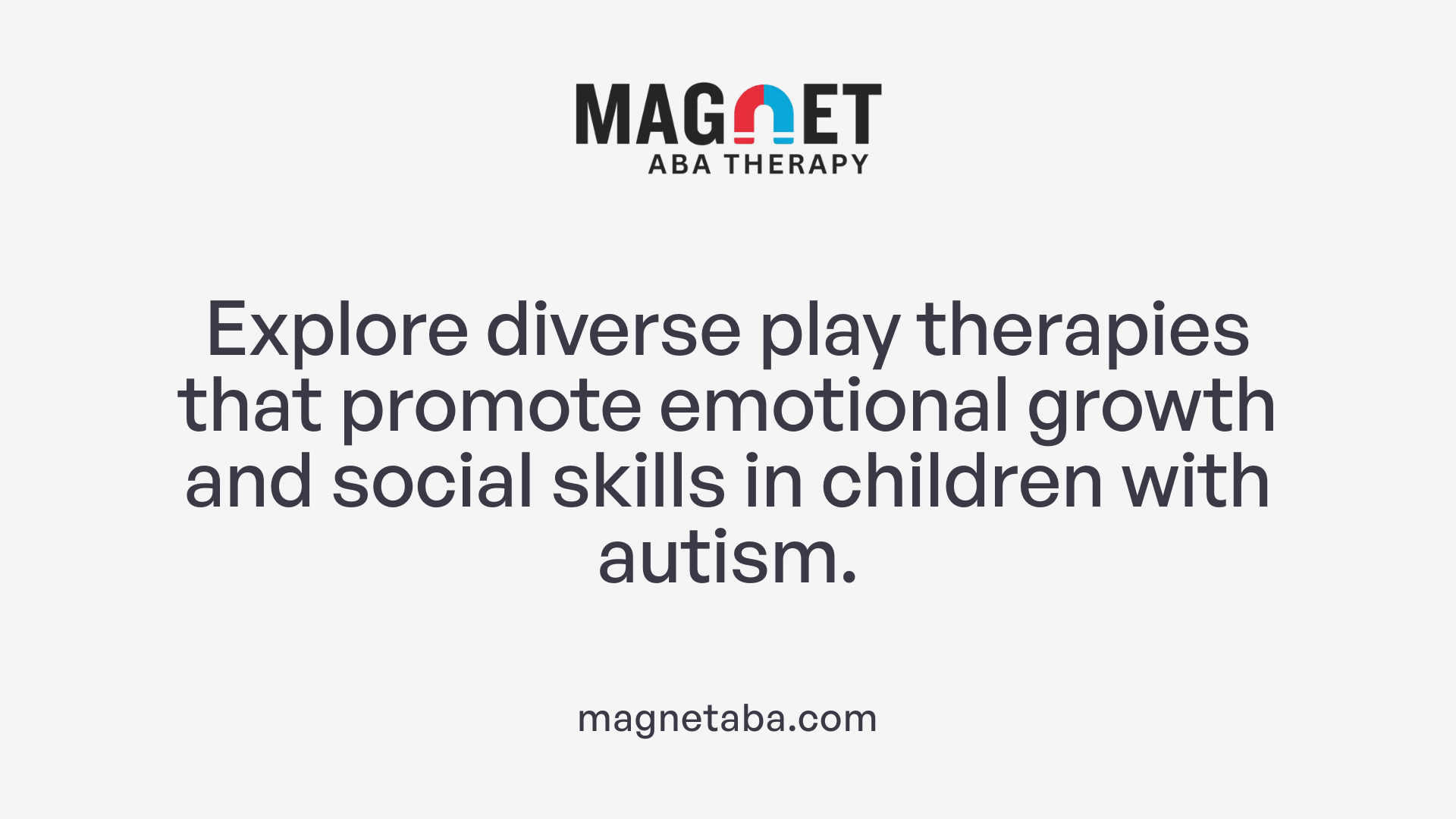 Explore diverse play therapies that promote emotional growth and social skills in children with autism.