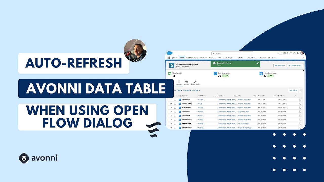 Auto-Refresh Avonni Data Table when using Open Flow Dialog interaction in your screen flow