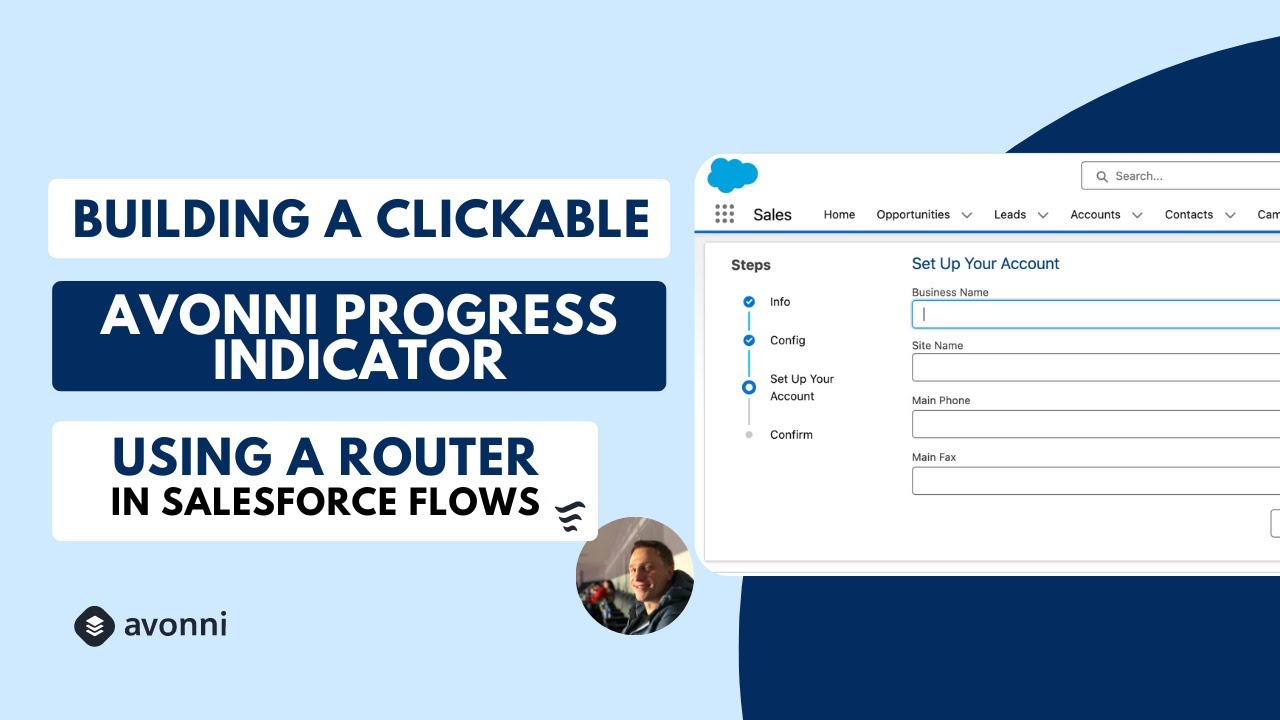 Set Up a Clickable Progress Indicator with Router - Salesforce Screen Flow Tutorial
