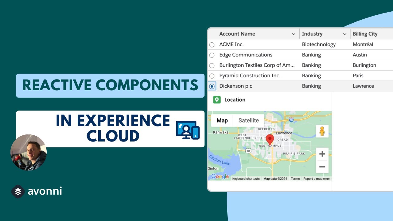 How to Create Reactive, Interactive Maps in Salesforce Experience Cloud with no-code