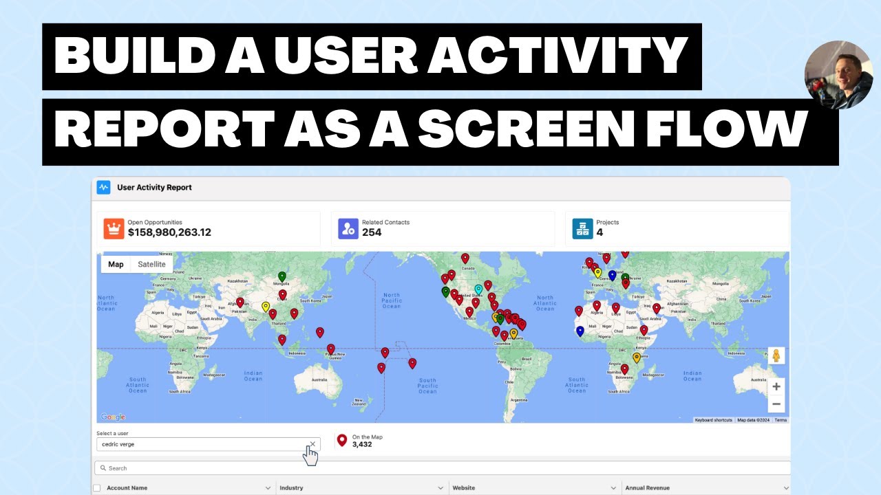 Build a Dynamic User Activity Report in Salesforce Flow Builder with Avonni Components