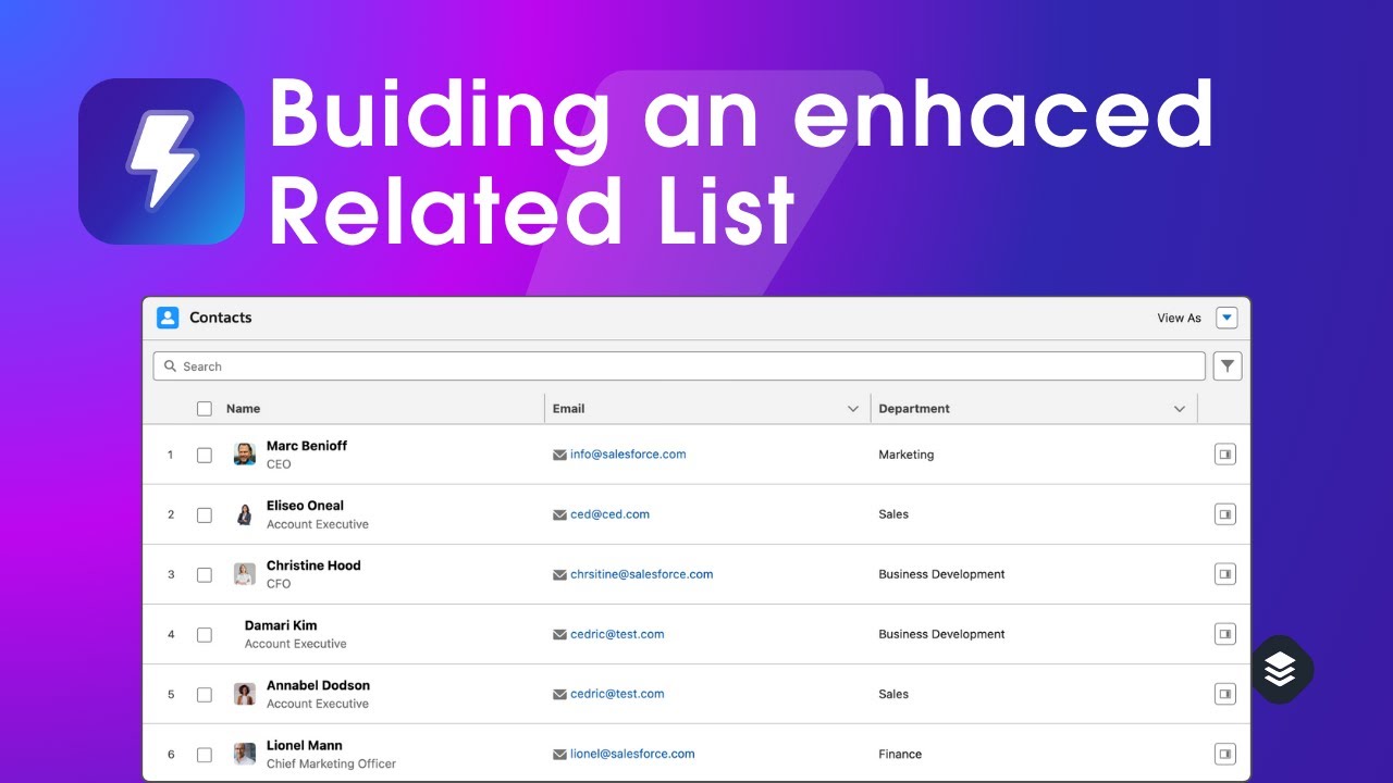 Build Salesforce Related Lists Without Code - Avonni Dynamic Components Tutorial